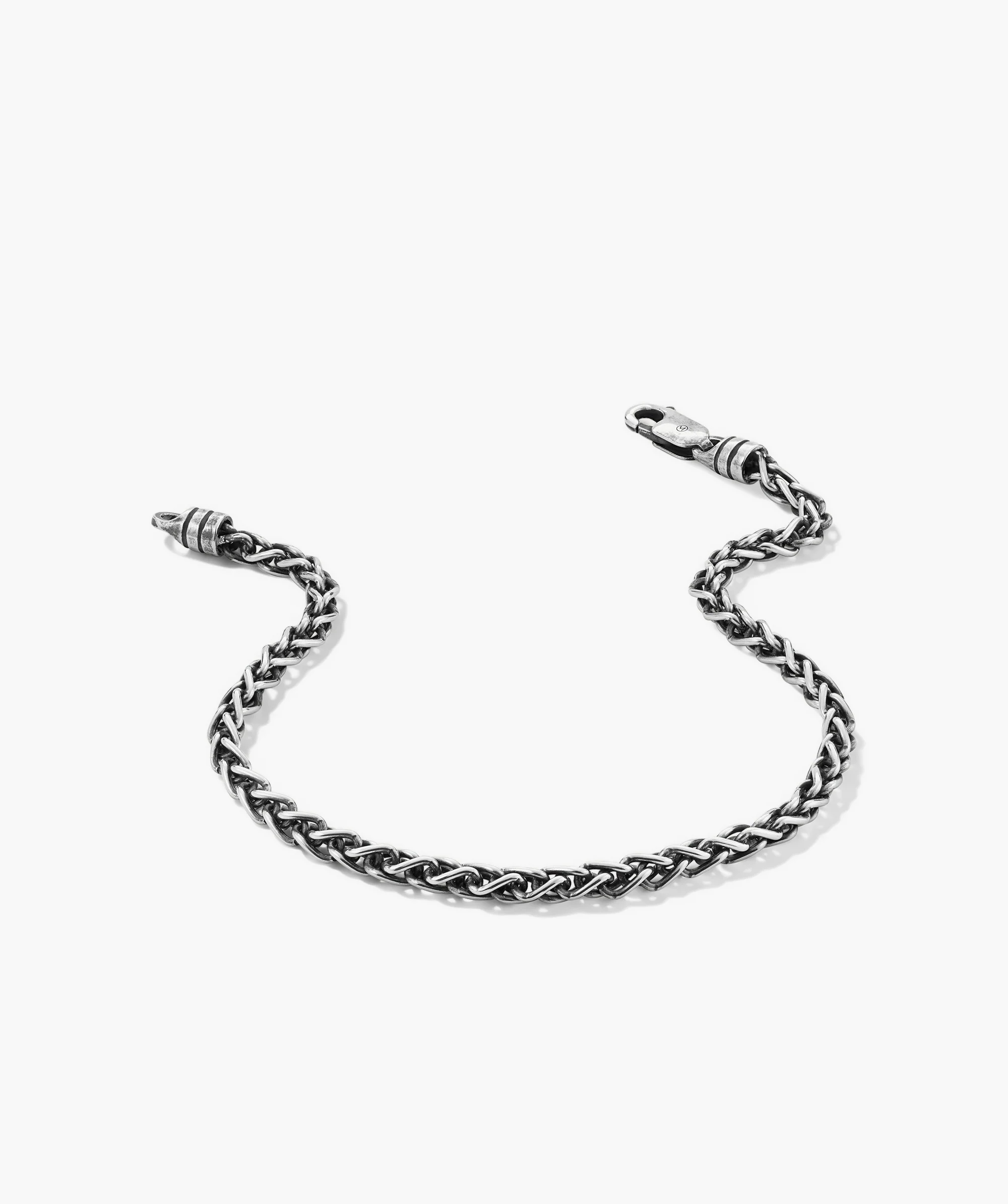 3.3mm Wheat Chain Bracelet - Image 3