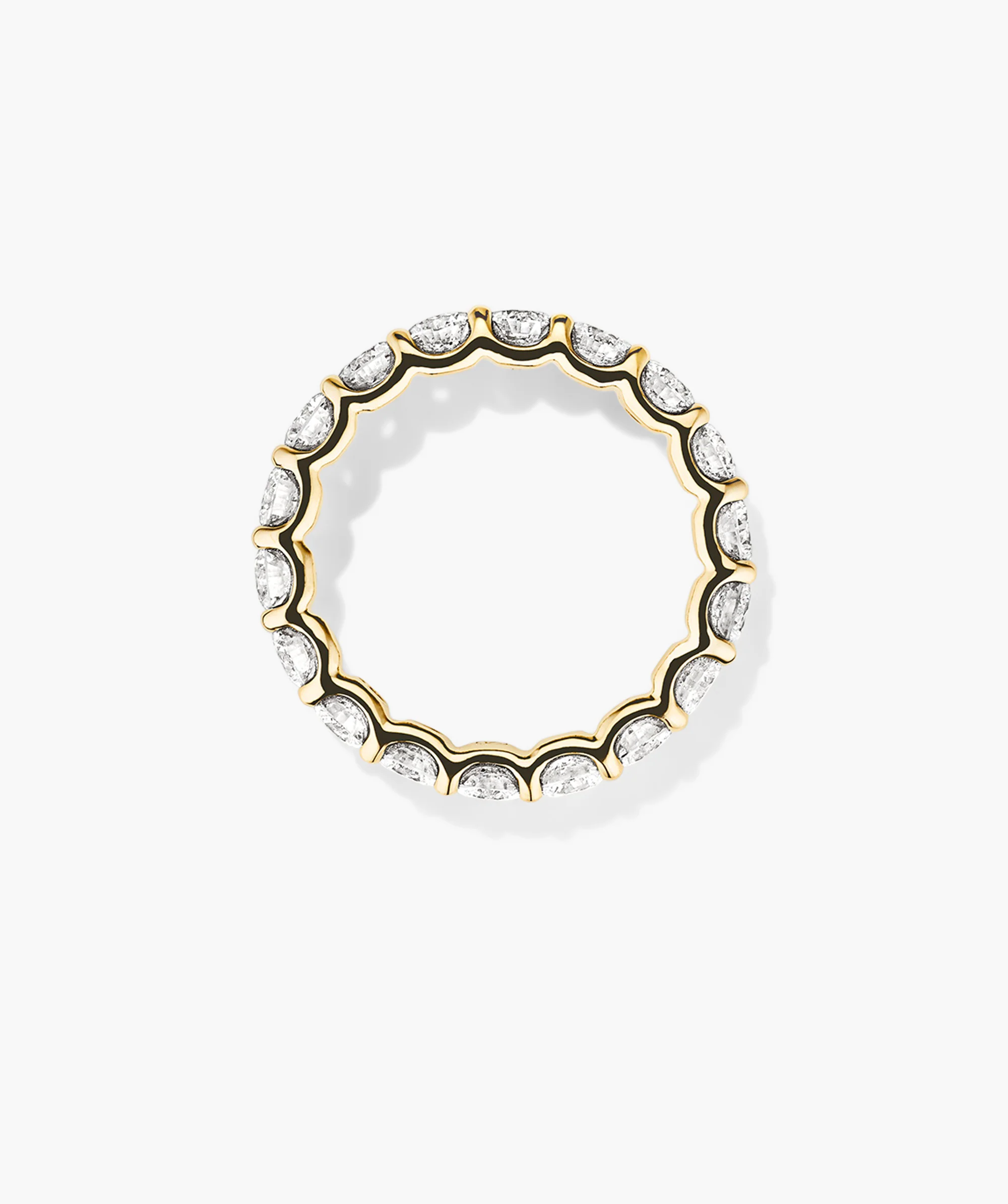 3.5mm Lab Grown Diamond Eternity Band - Image 4
