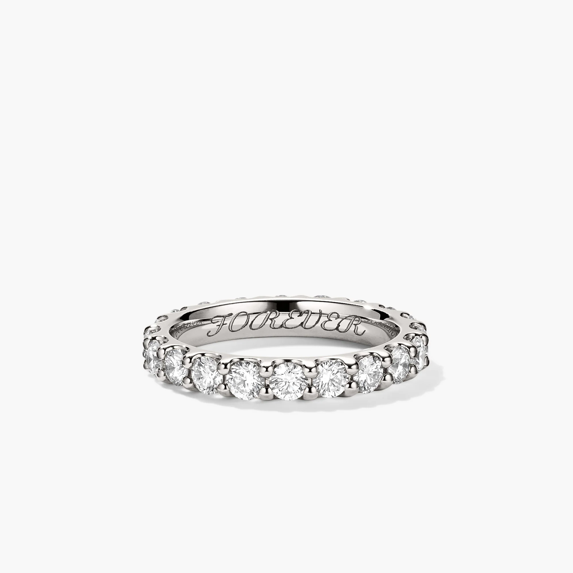 3mm Bold Diamond Eternity Band - Image 10