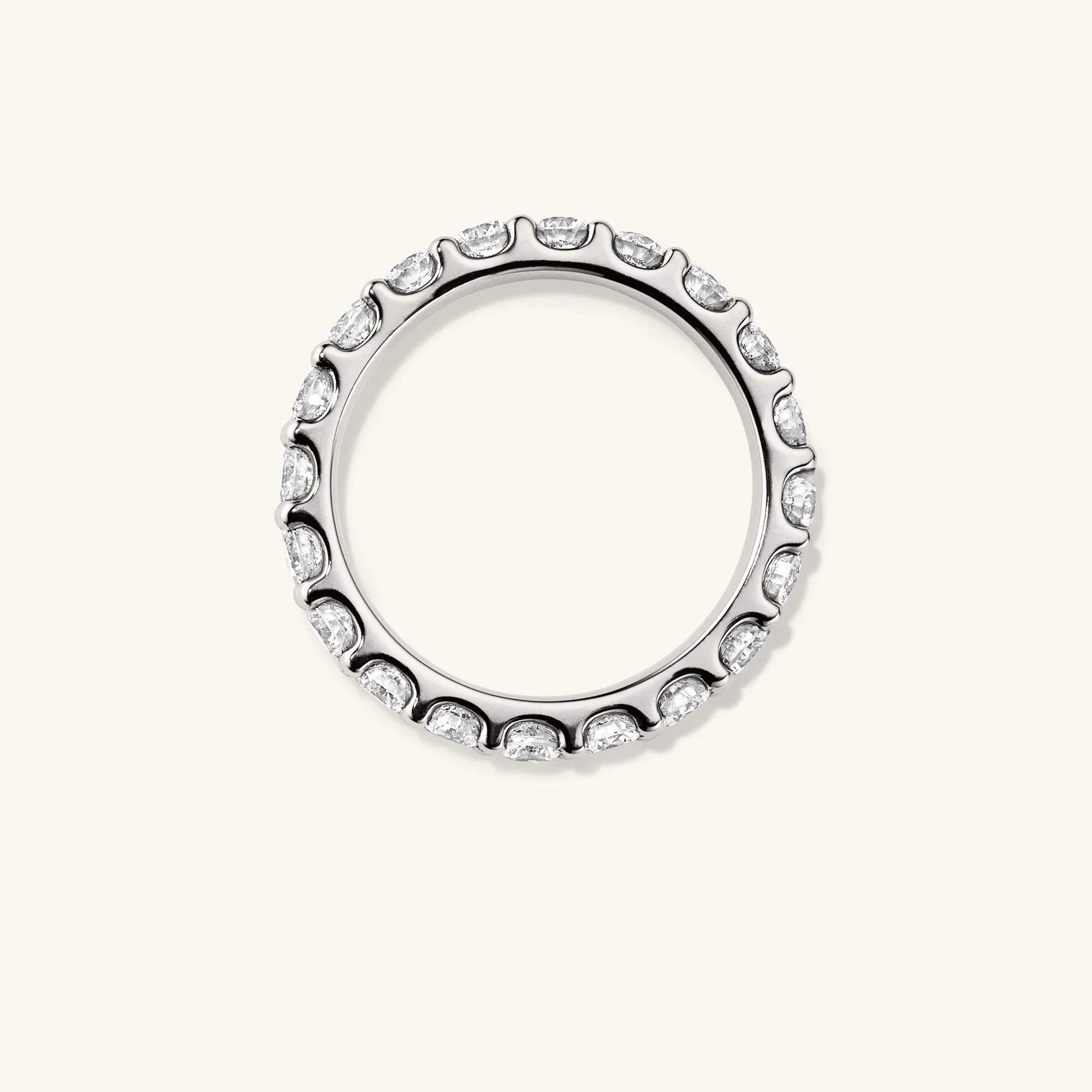 3mm Bold Diamond Eternity Band - Image 15