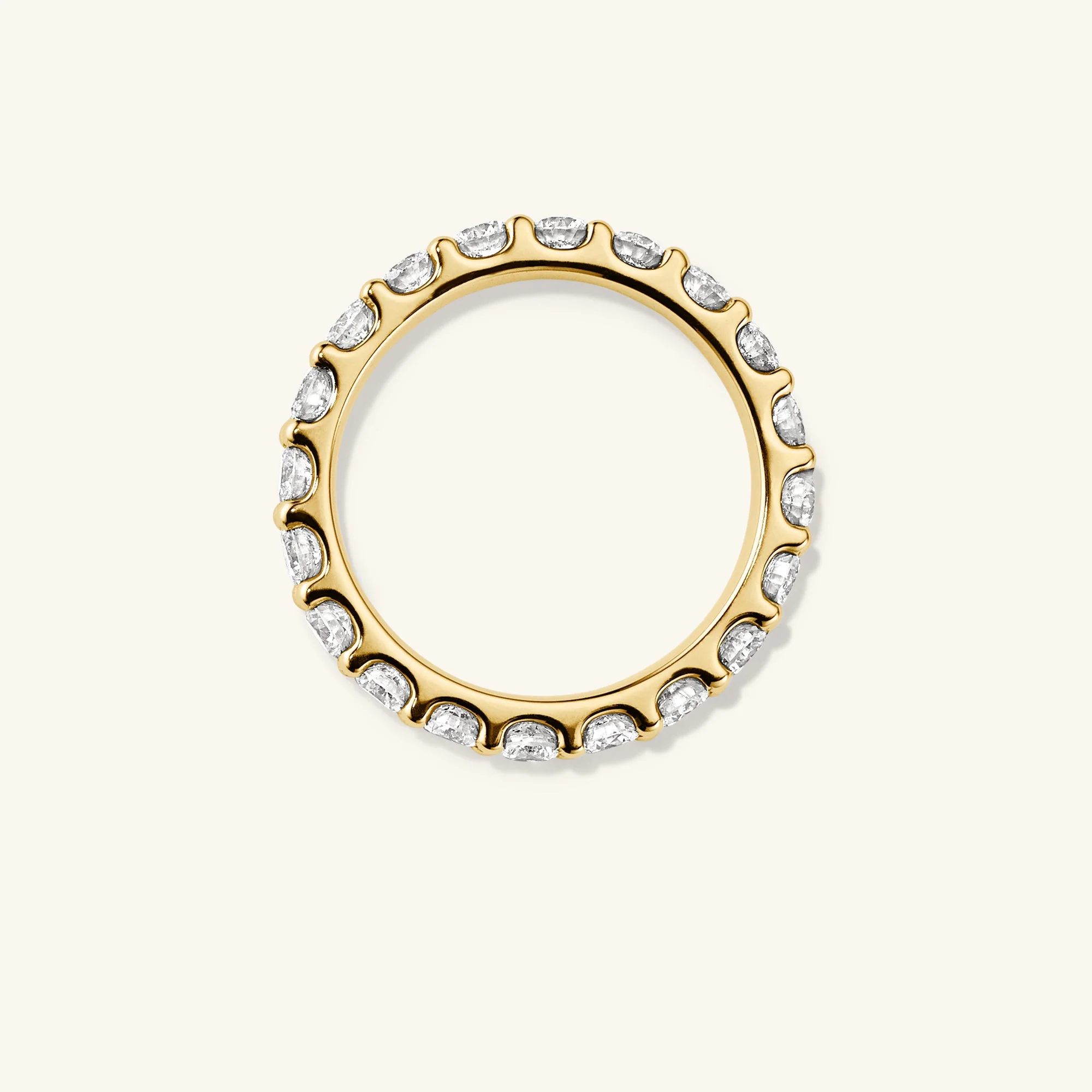 3mm Bold Diamond Eternity Band - Image 7