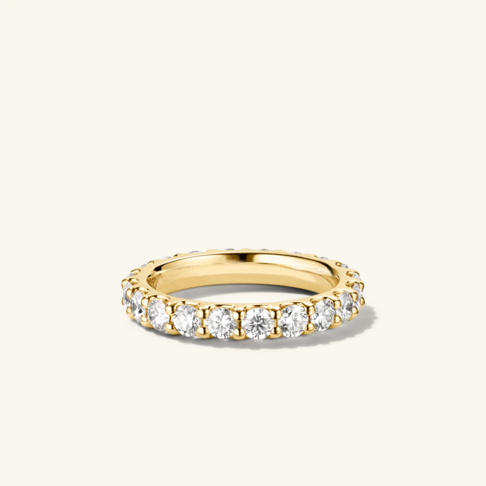 3mm Bold Diamond Eternity Band - Image 8