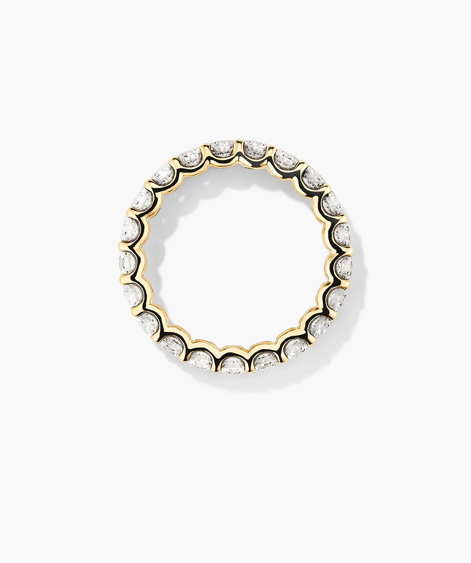 3mm Lab Grown Diamond Eternity Band - Image 3
