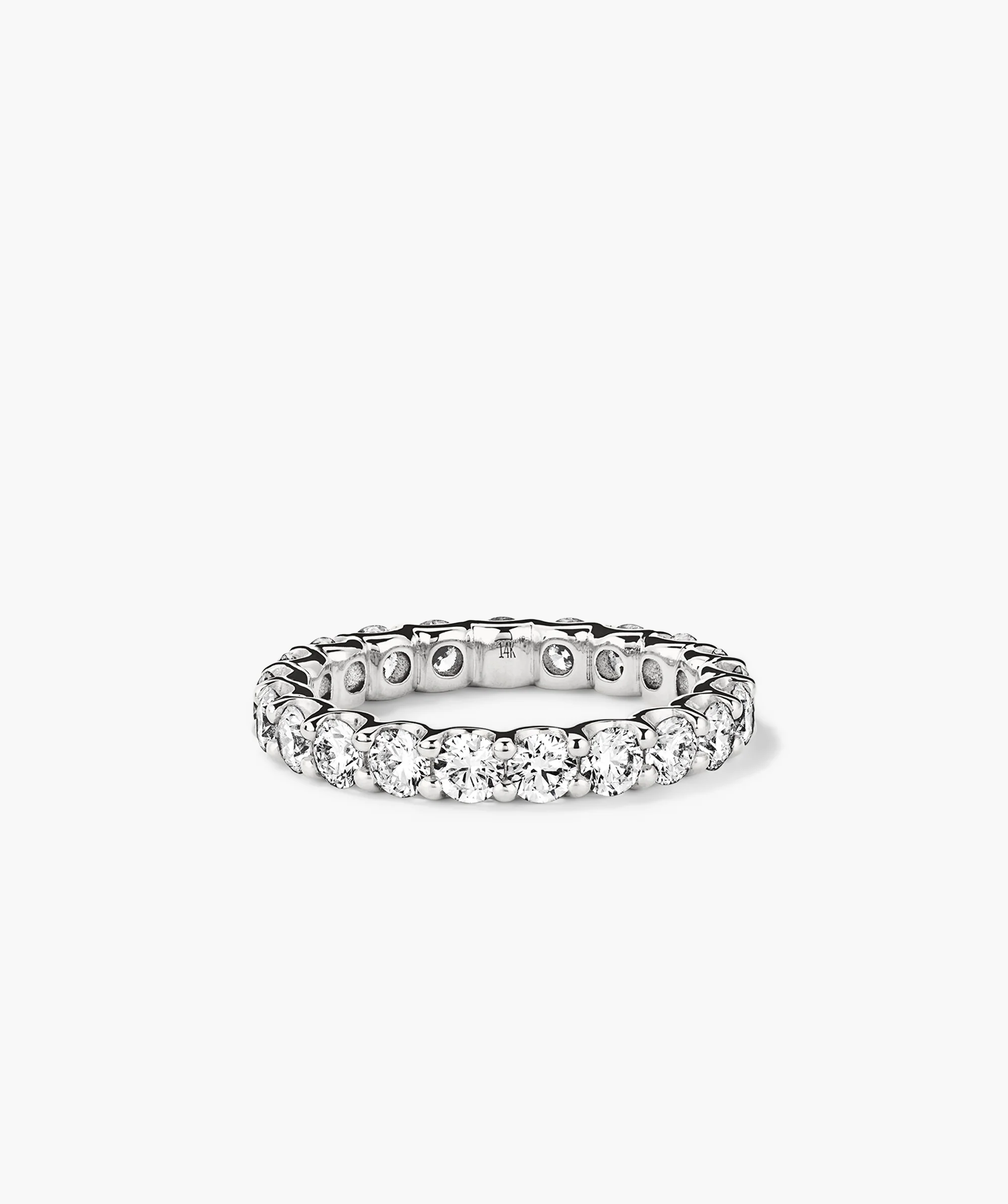 3mm Lab Grown Diamond Eternity Band - Image 4