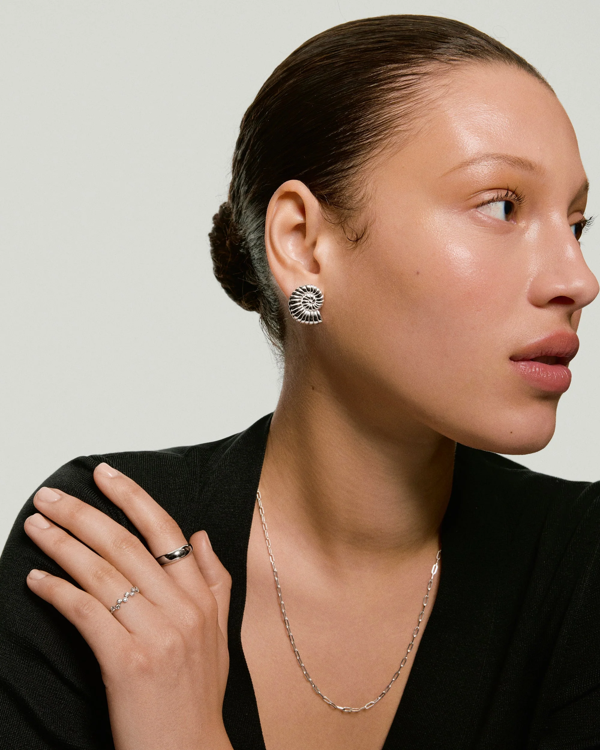 Ammonite Oversized Studs - Image 6