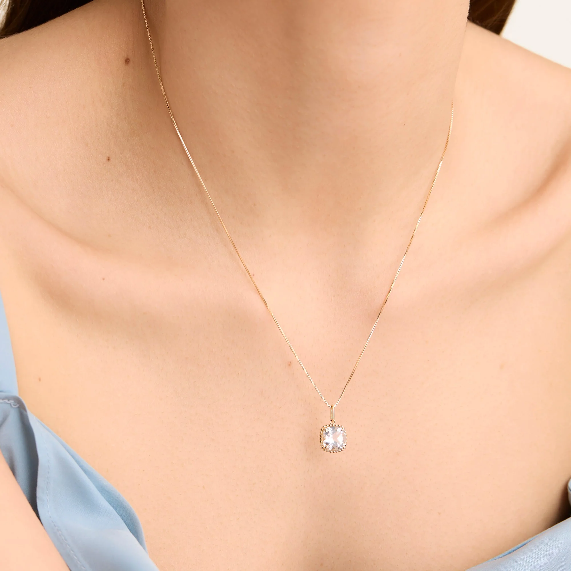 Baby Box Chain Necklace - Image 3