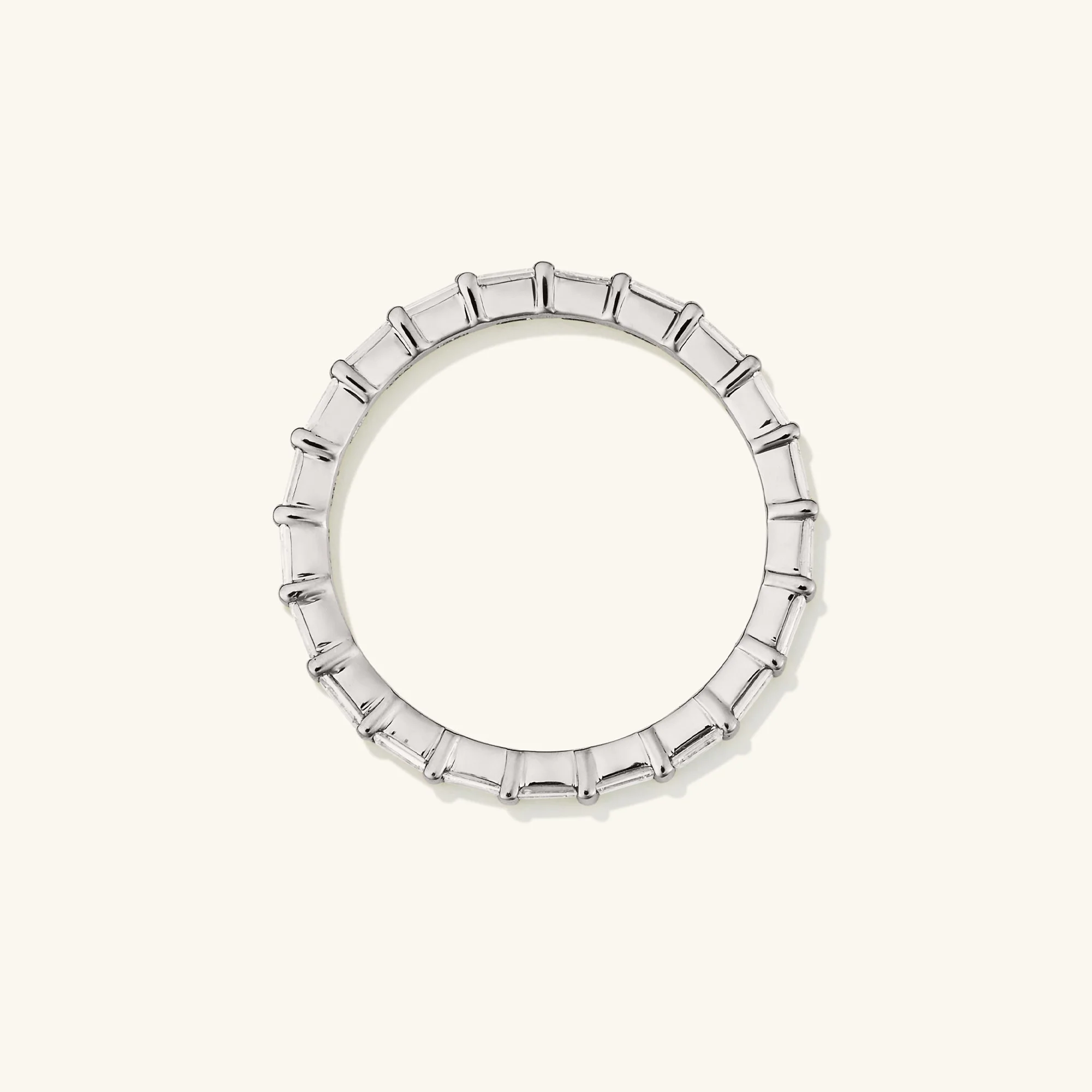Baguette Diamond Eternity Band - Image 13