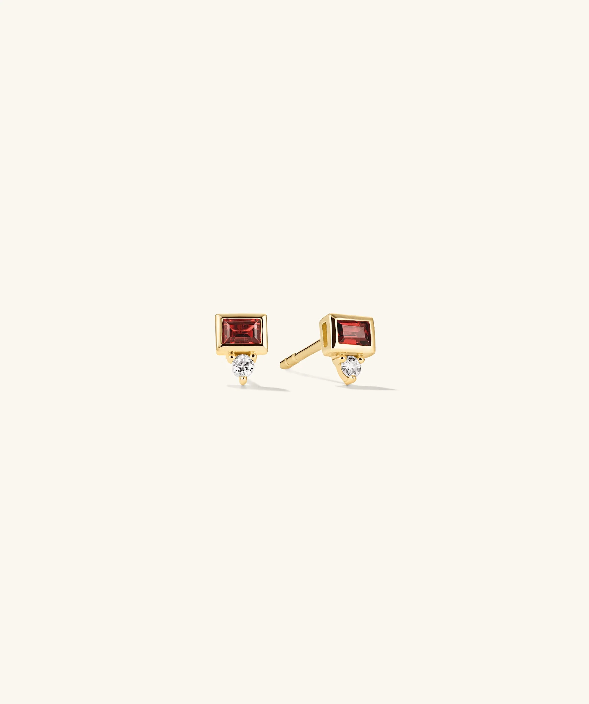 Baguette Duo Studs - Image 6