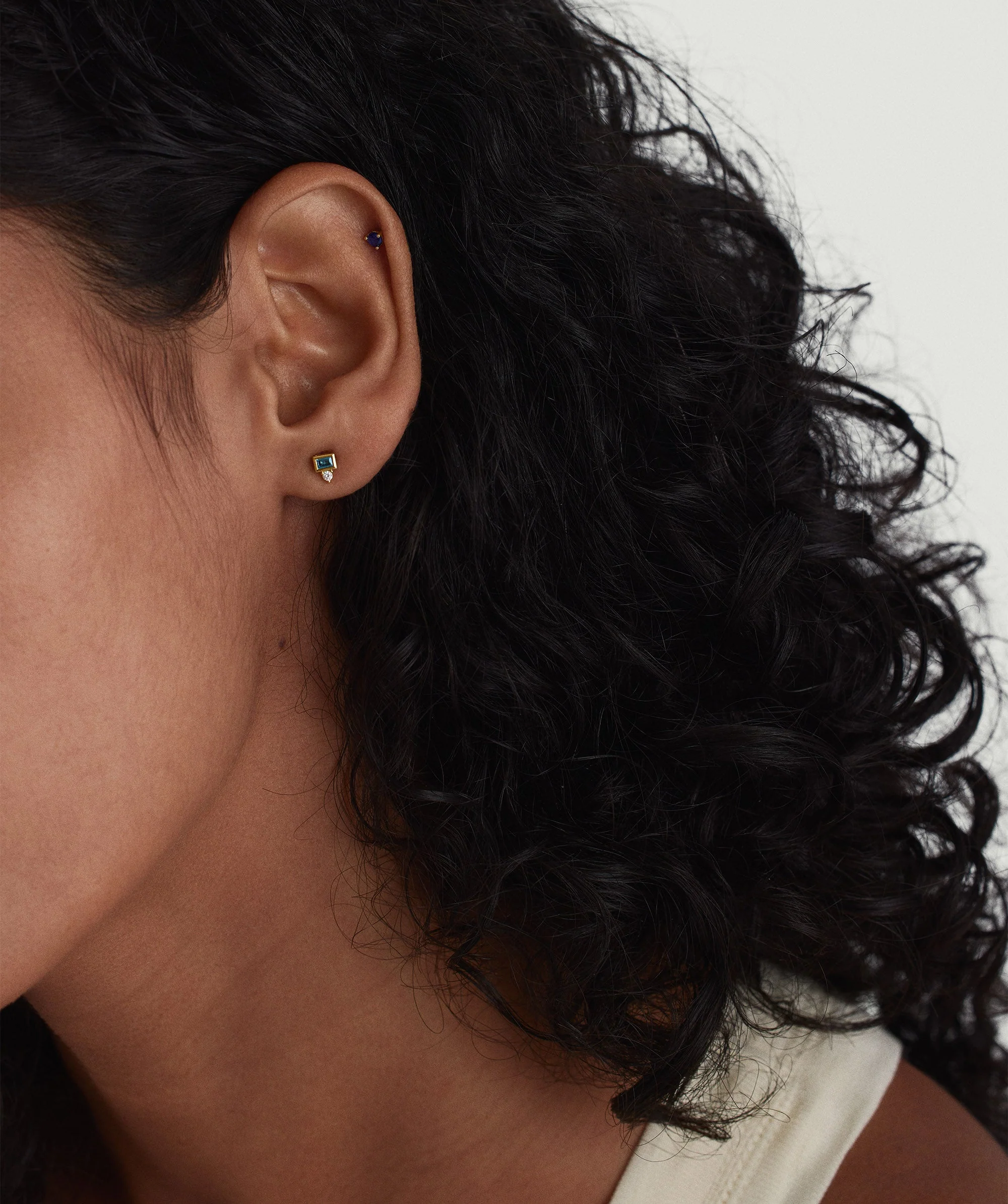 Baguette Duo Studs - Image 9