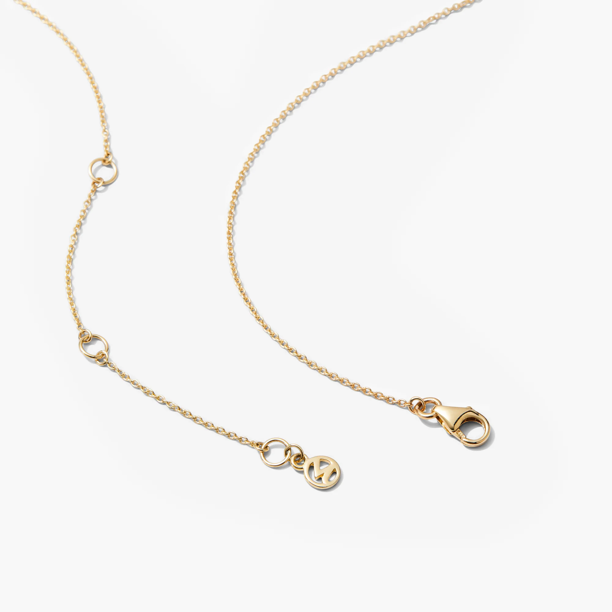 Baguette Emerald Bar Necklace - Image 5