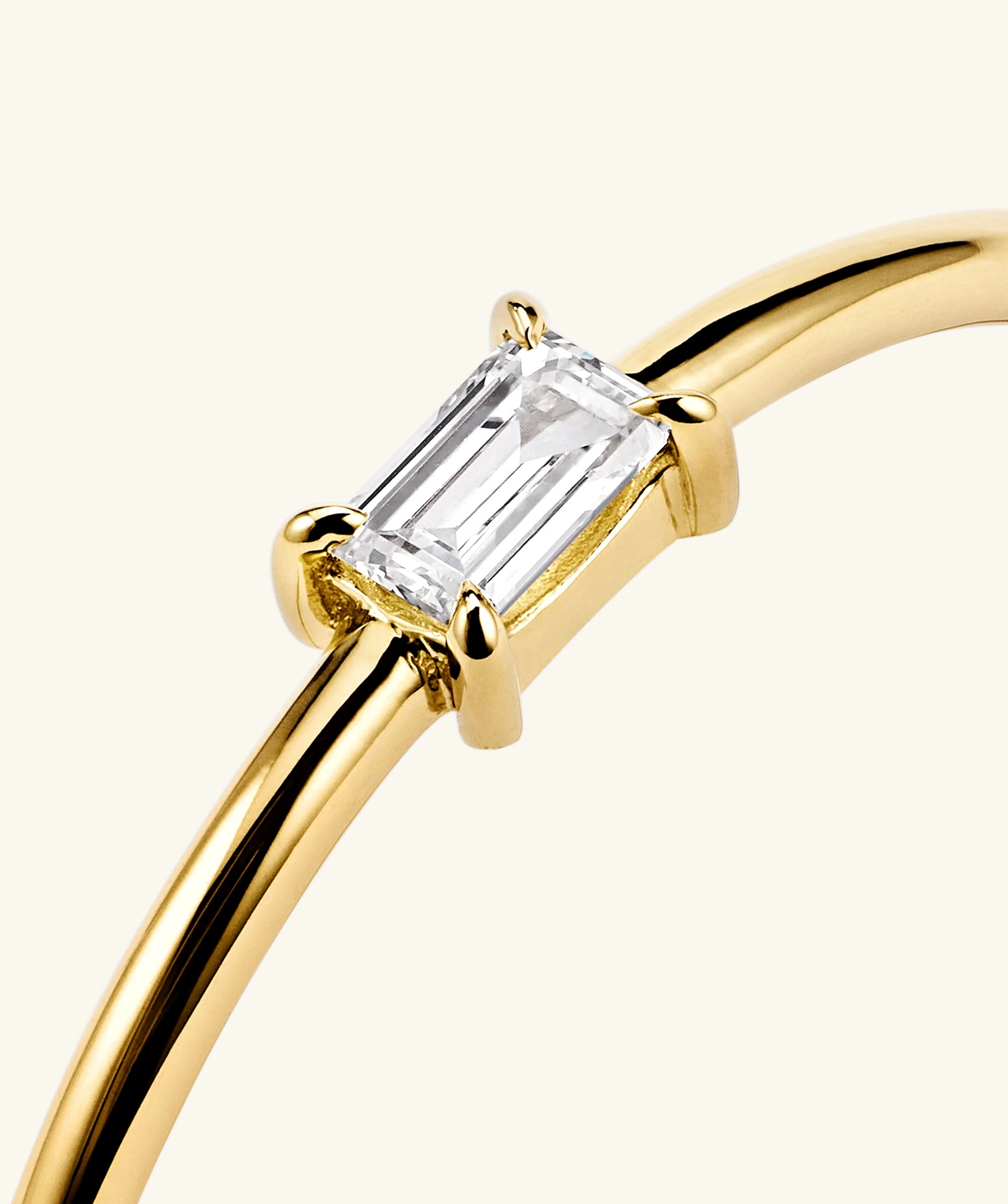 Baguette Stacker Ring - Image 11