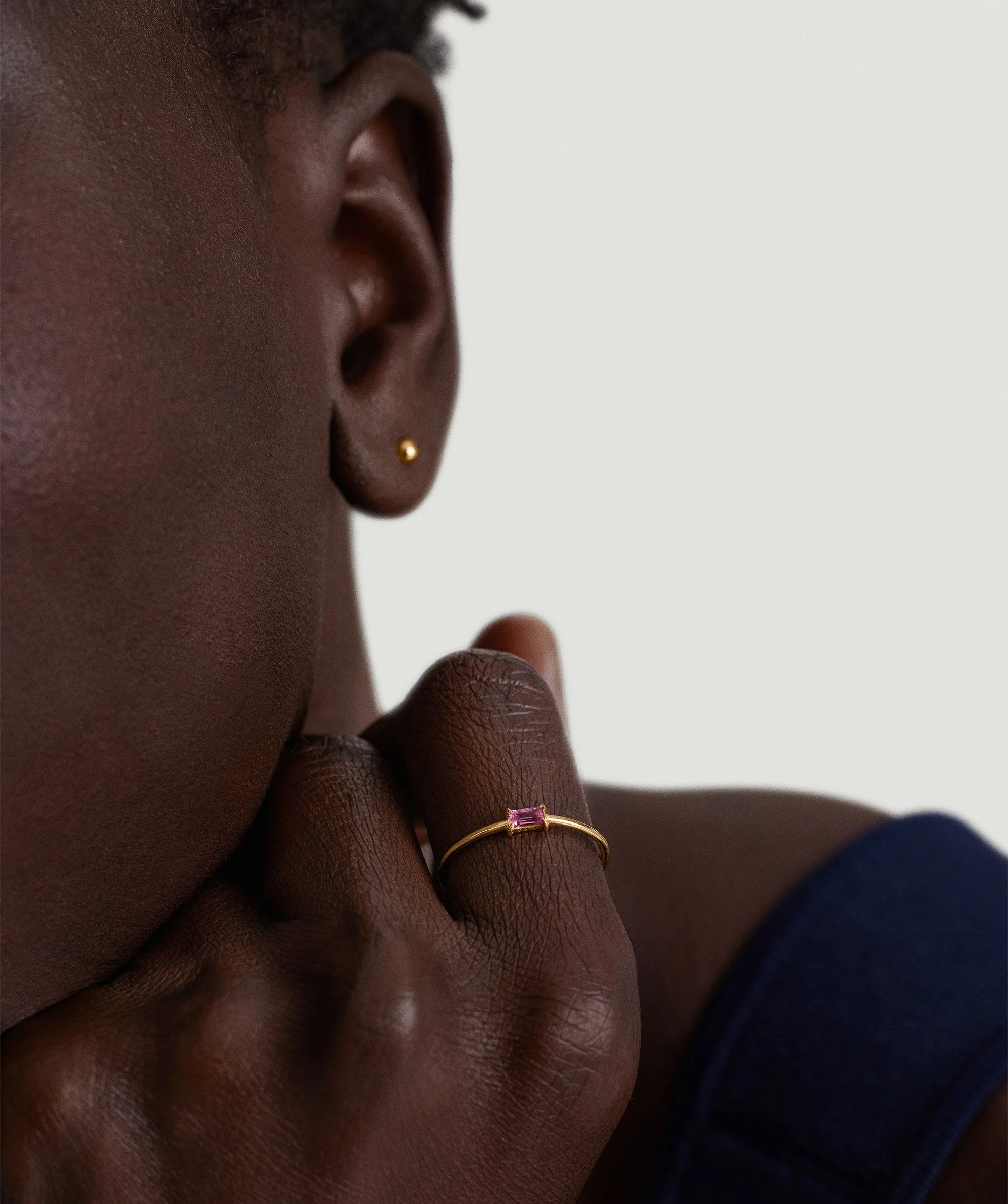 Baguette Stacker Ring - Image 13