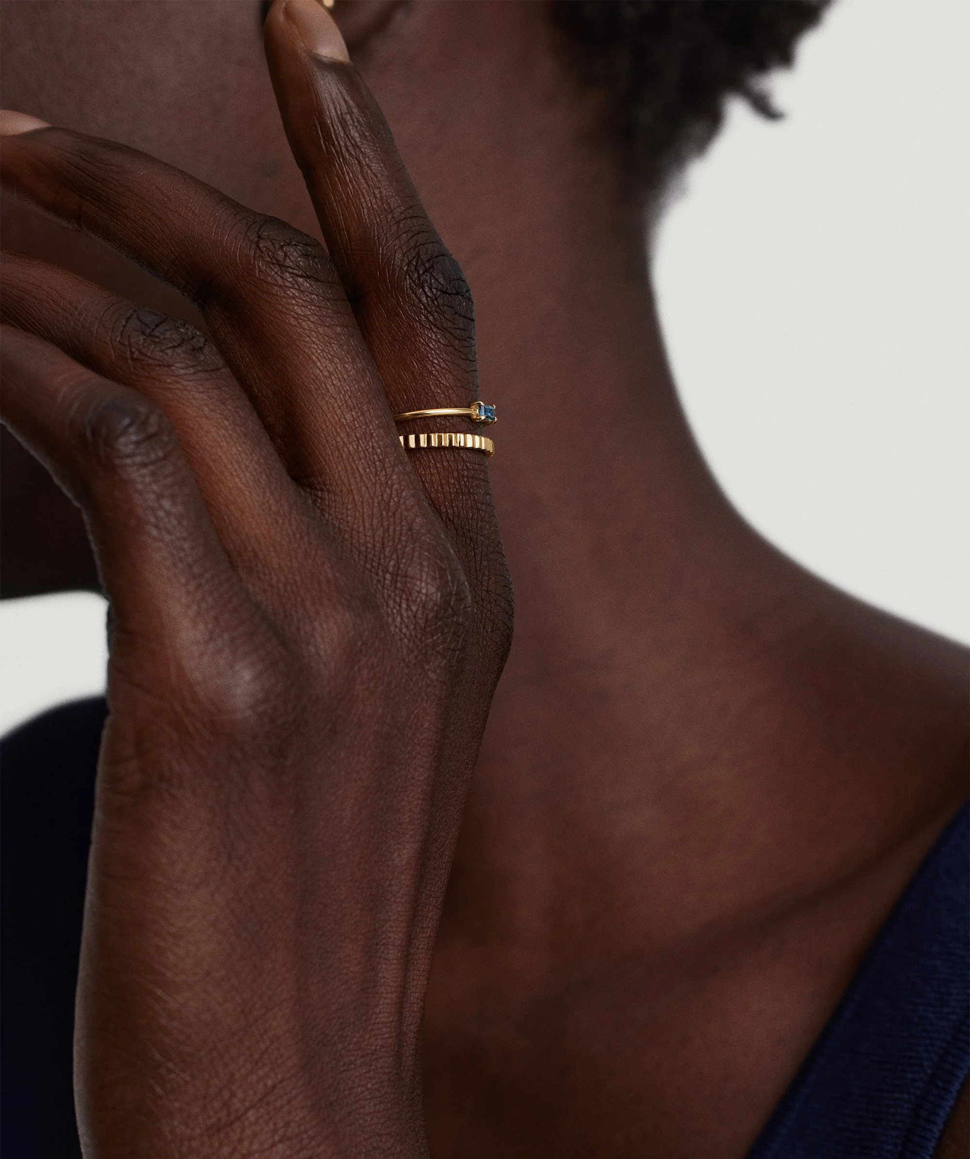 Baguette Stacker Ring - Image 16