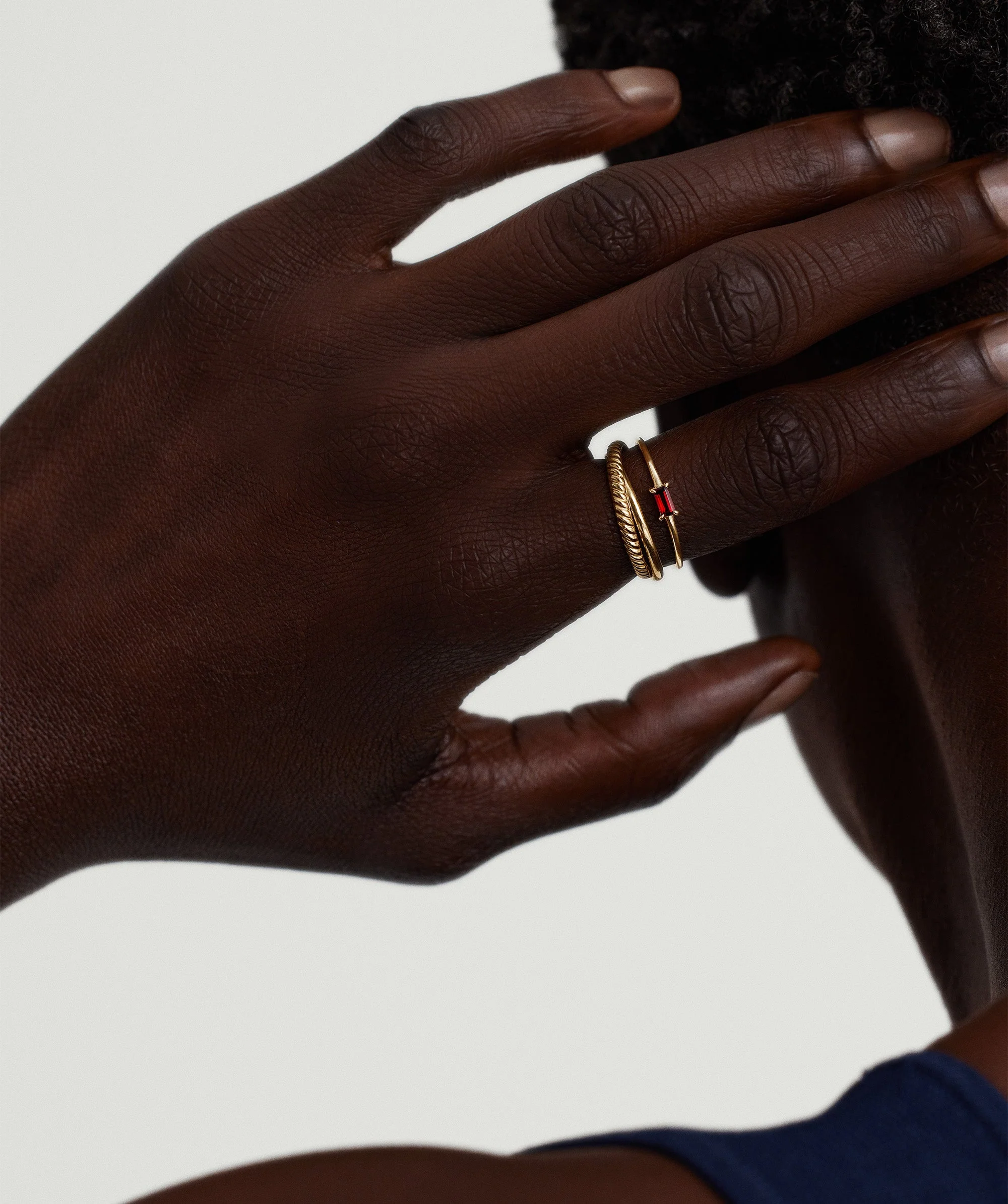 Baguette Stacker Ring - Image 23