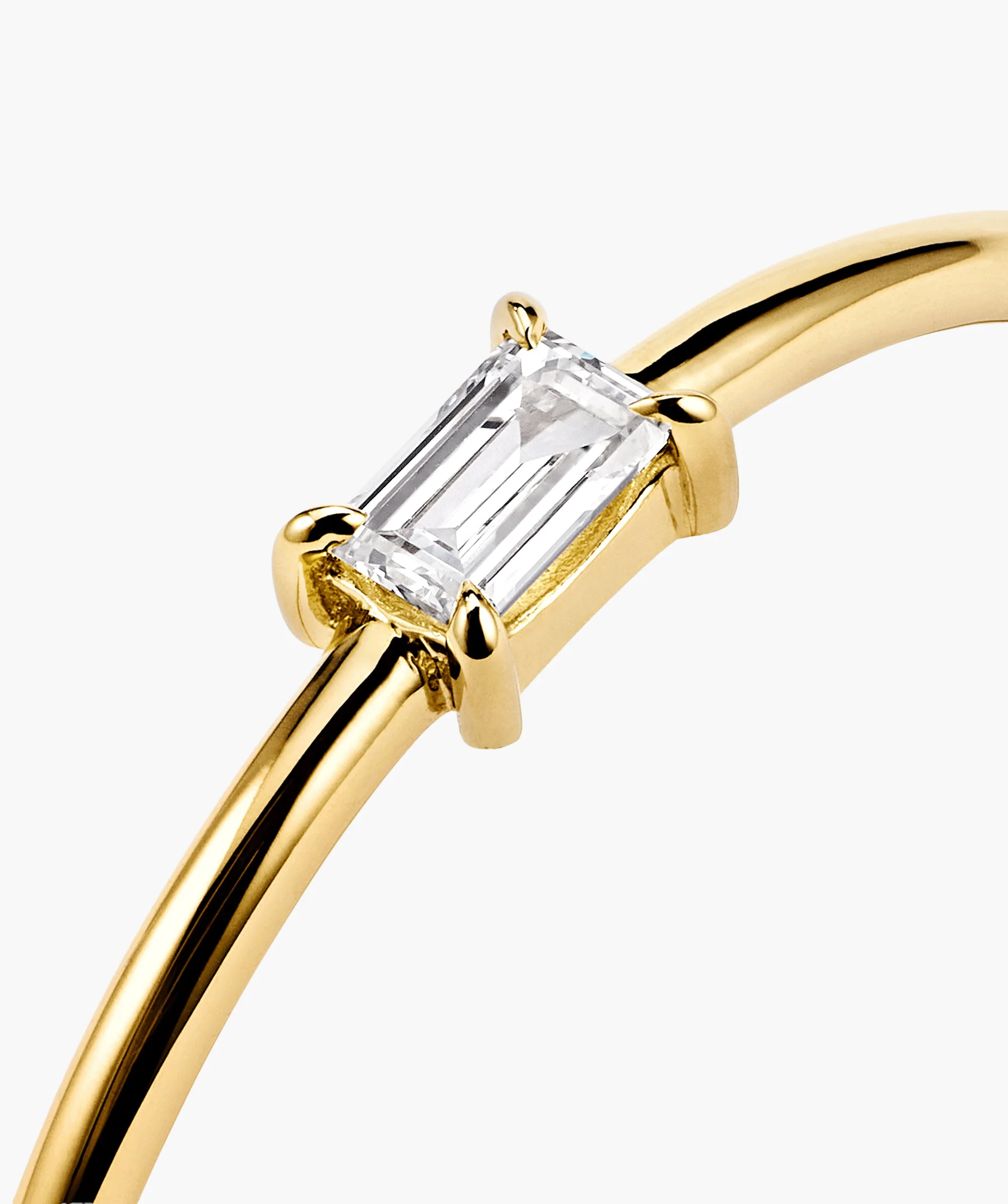 Baguette Stacker Ring - Image 5