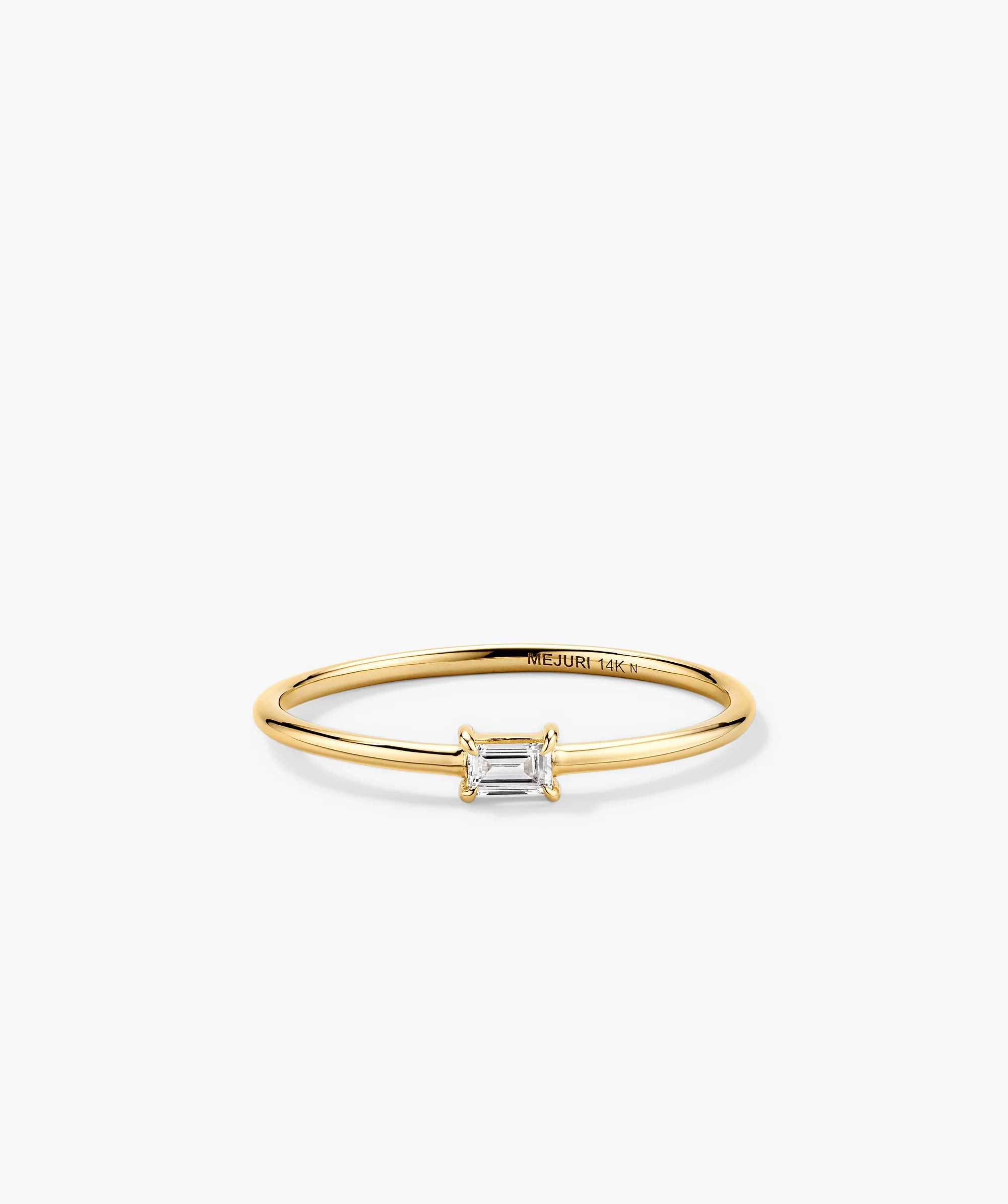 Baguette Stacker Ring - Image 7