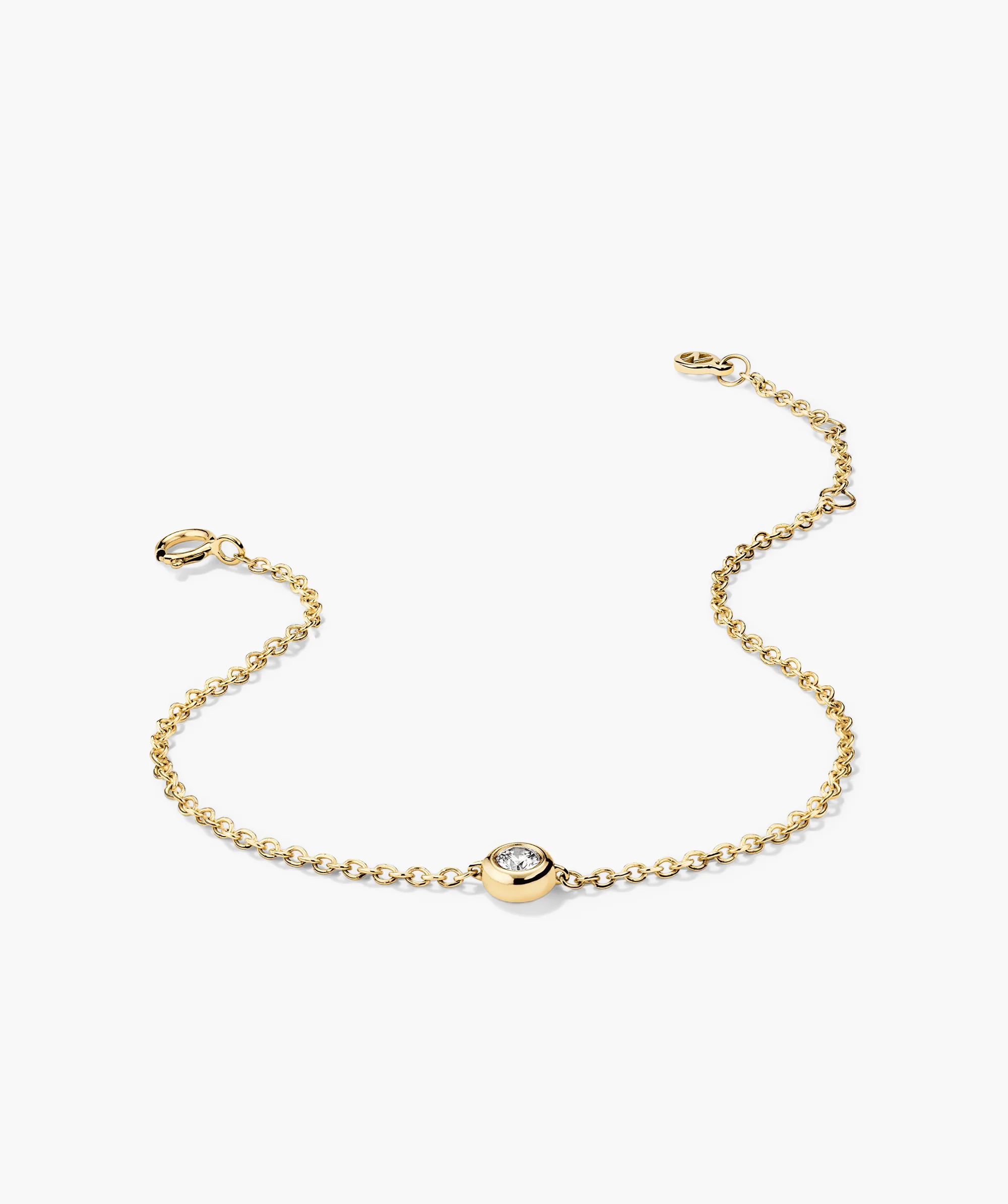 Bezel Lab Grown Diamond Bracelet - Image 3