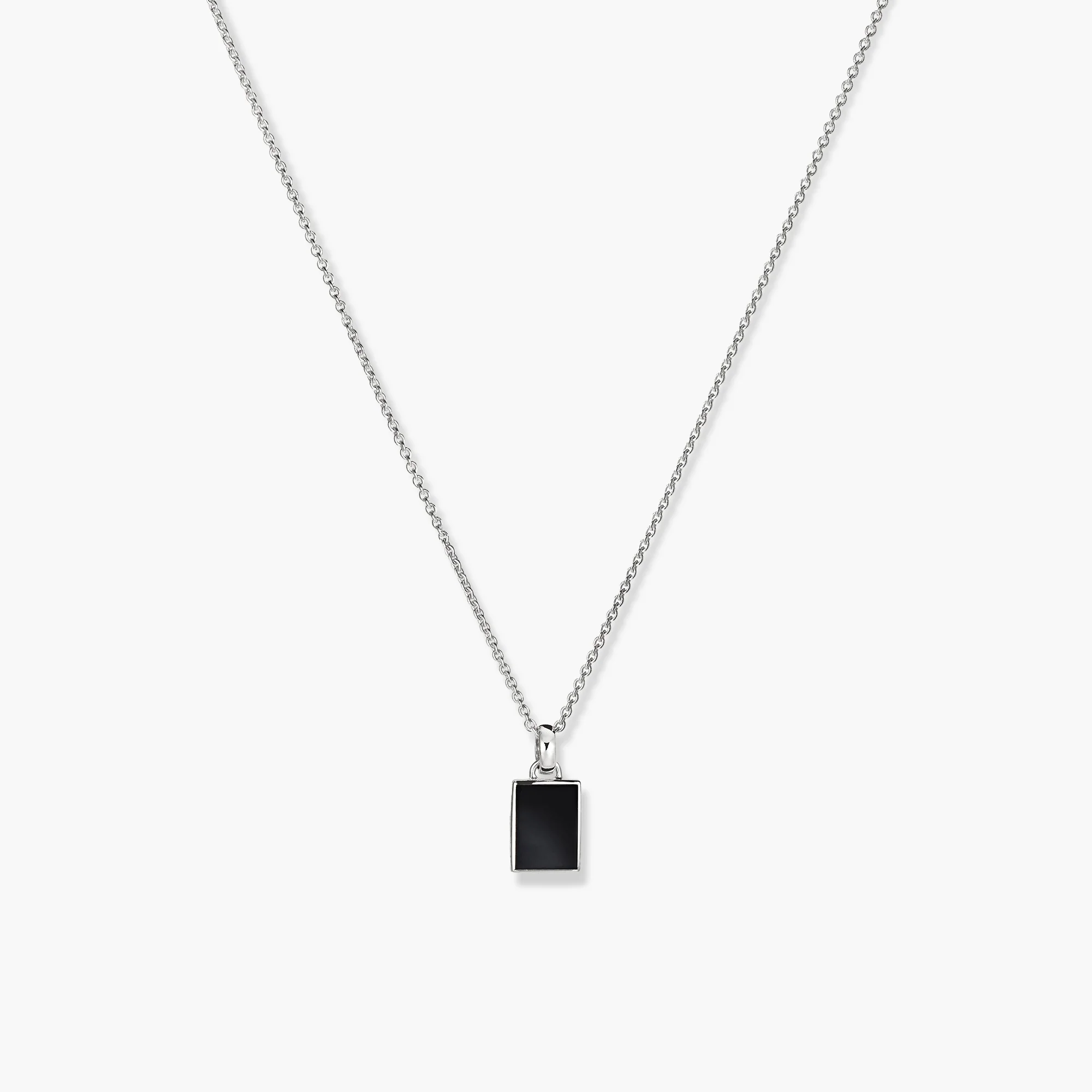 Black Onyx Pendant Necklace - Image 8
