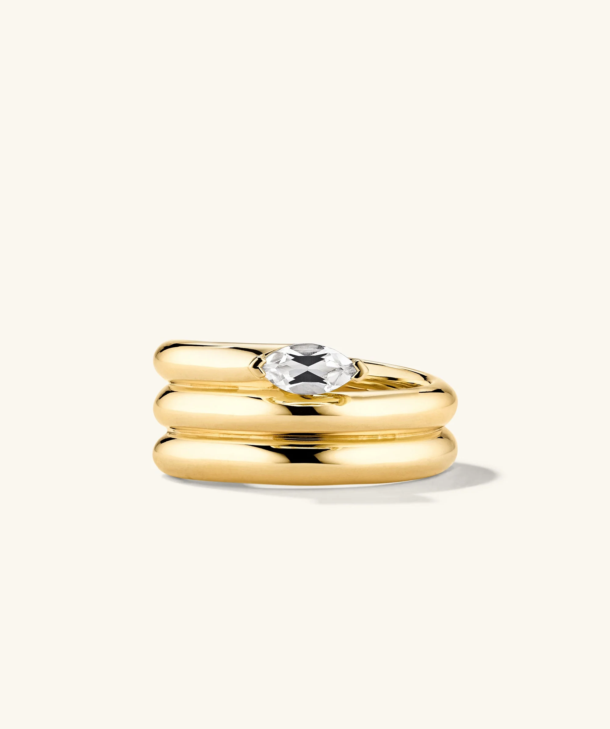 Boa Gemstone Coil Ring - Image 13
