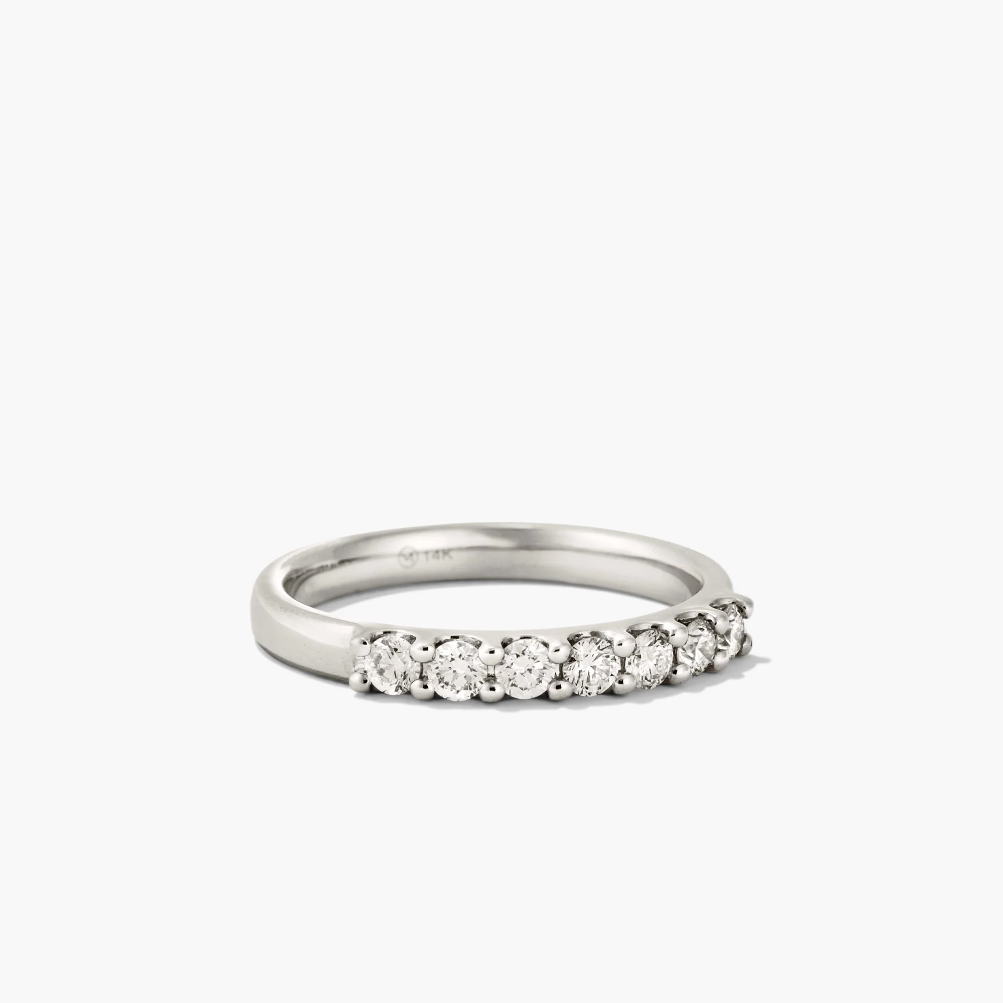 Bold Diamond Half Eternity Ring - Image 10