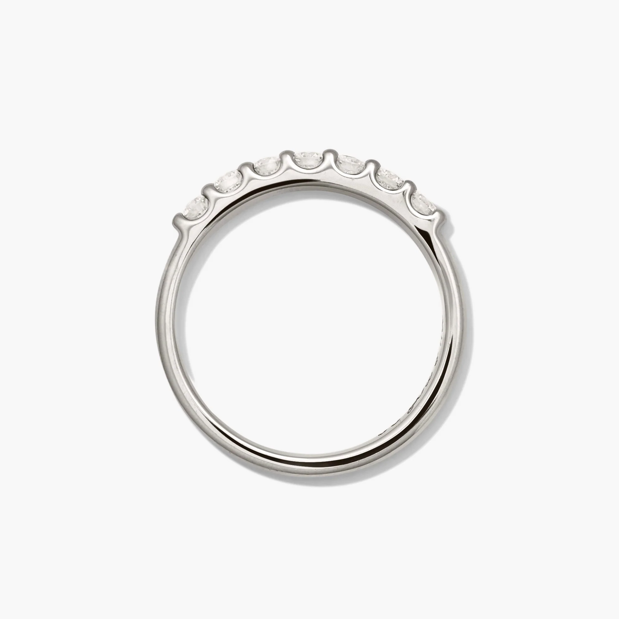 Bold Diamond Half Eternity Ring - Image 15