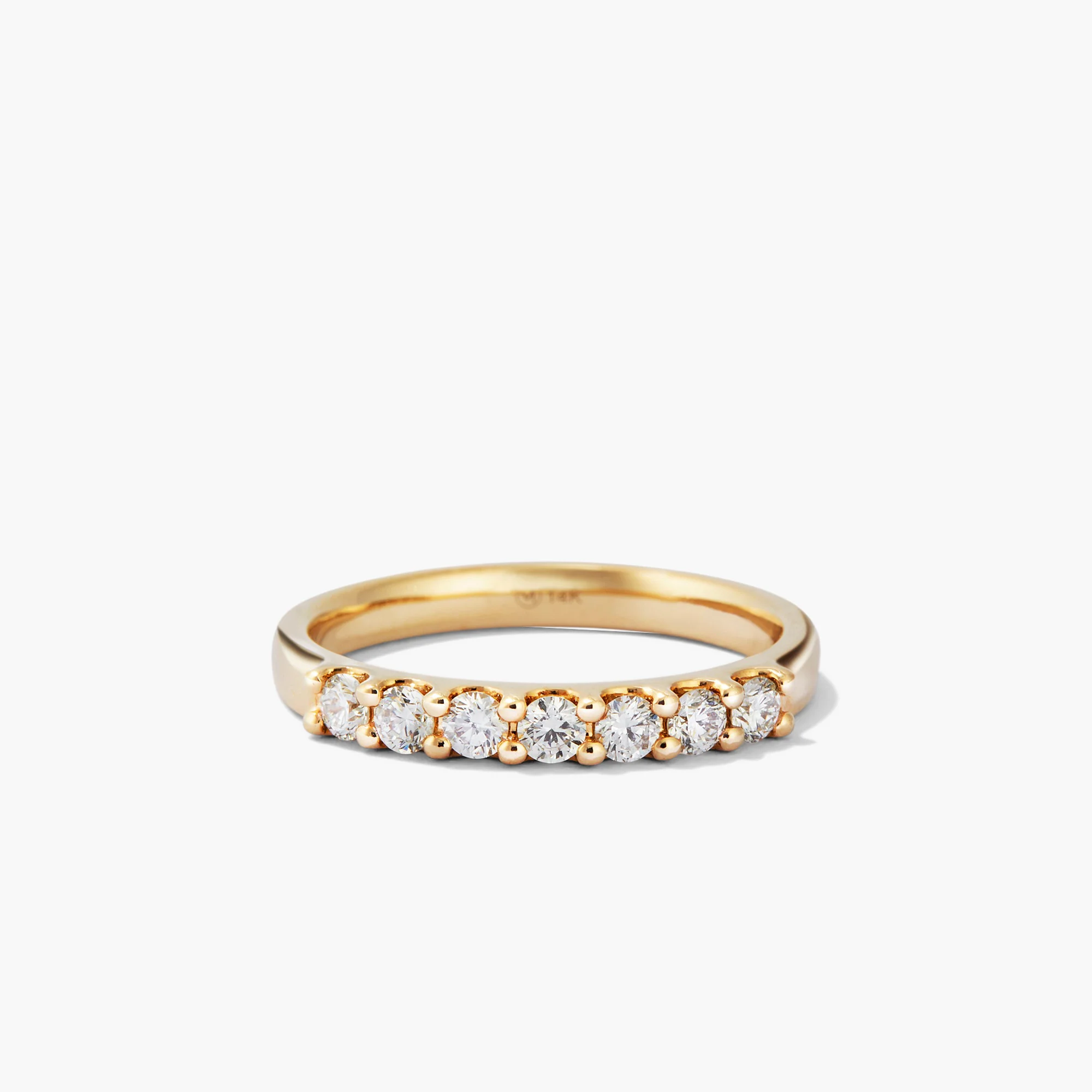 Bold Diamond Half Eternity Ring - Image 4