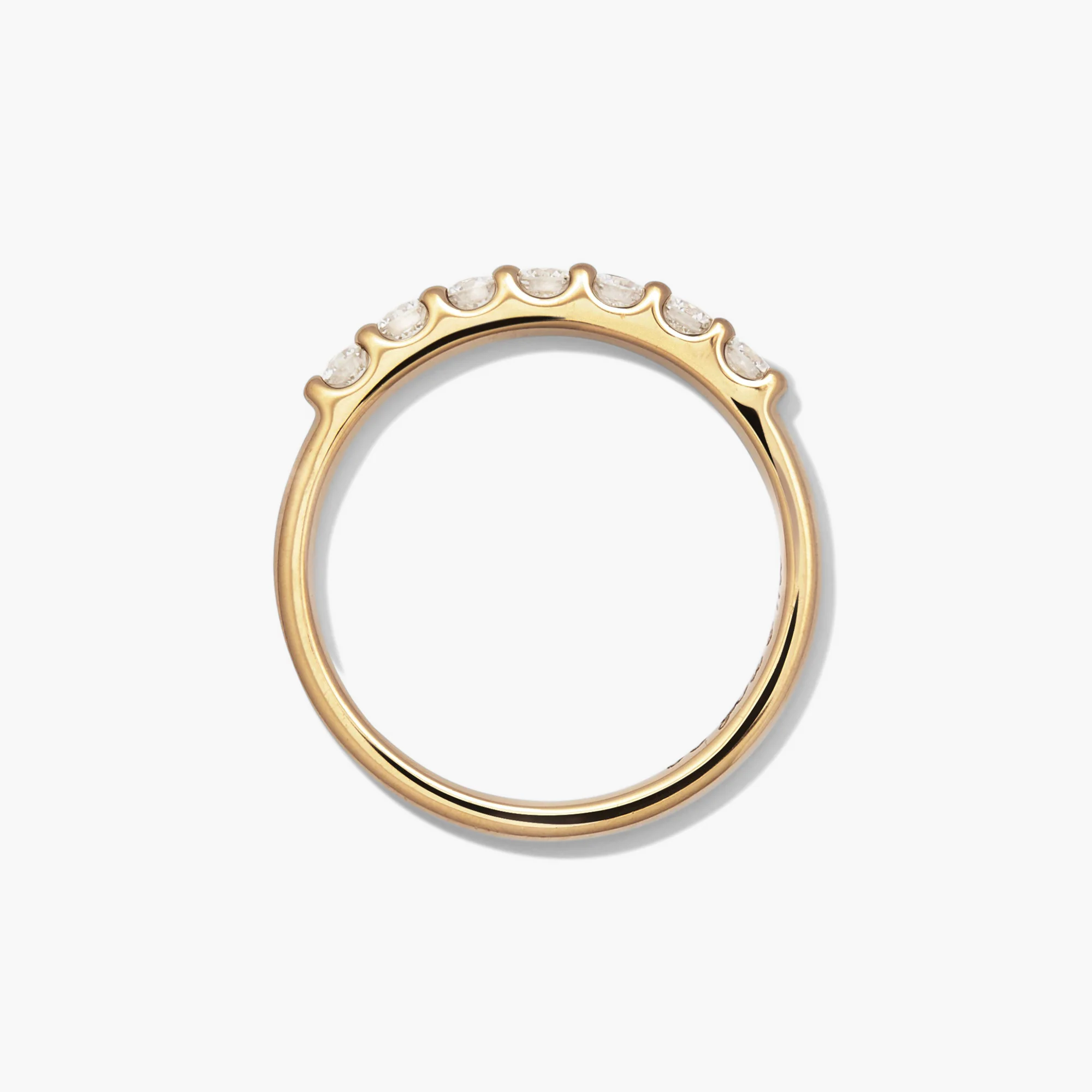 Bold Diamond Half Eternity Ring - Image 5