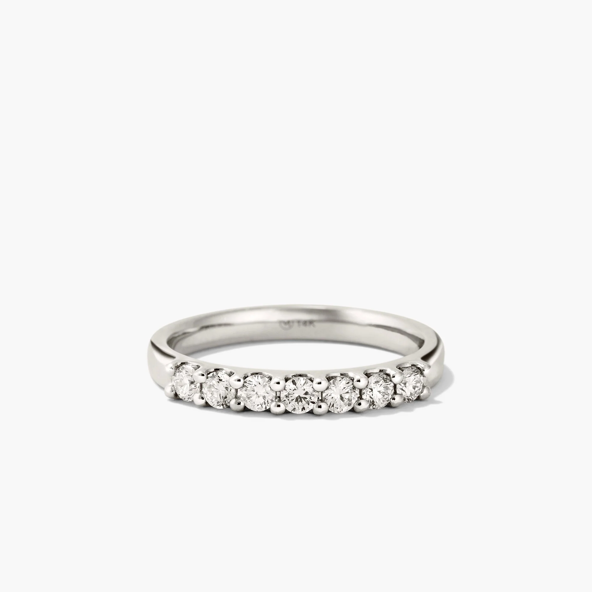Bold Diamond Half Eternity Ring - Image 9