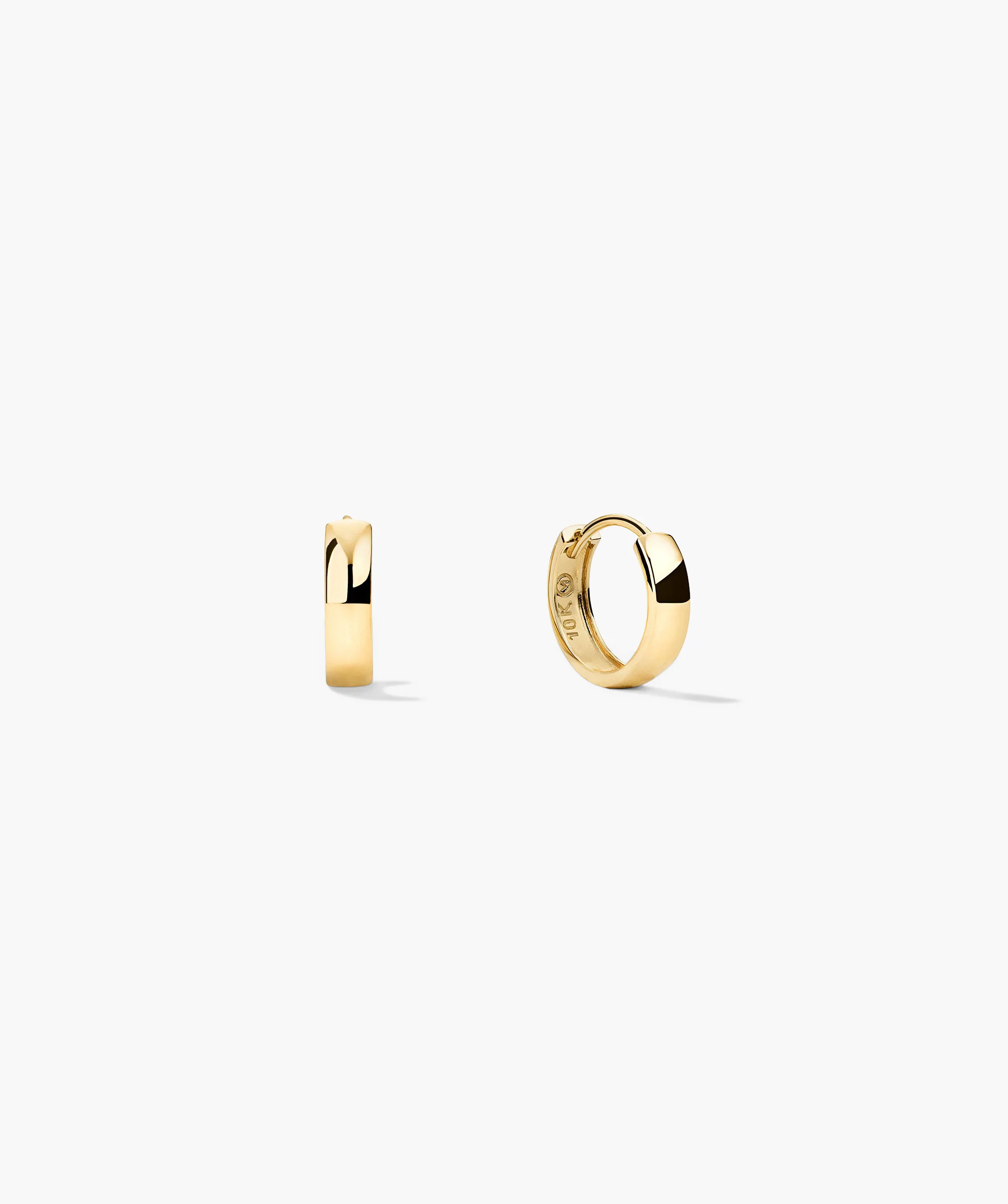 Bold Huggie Hoops - Image 13