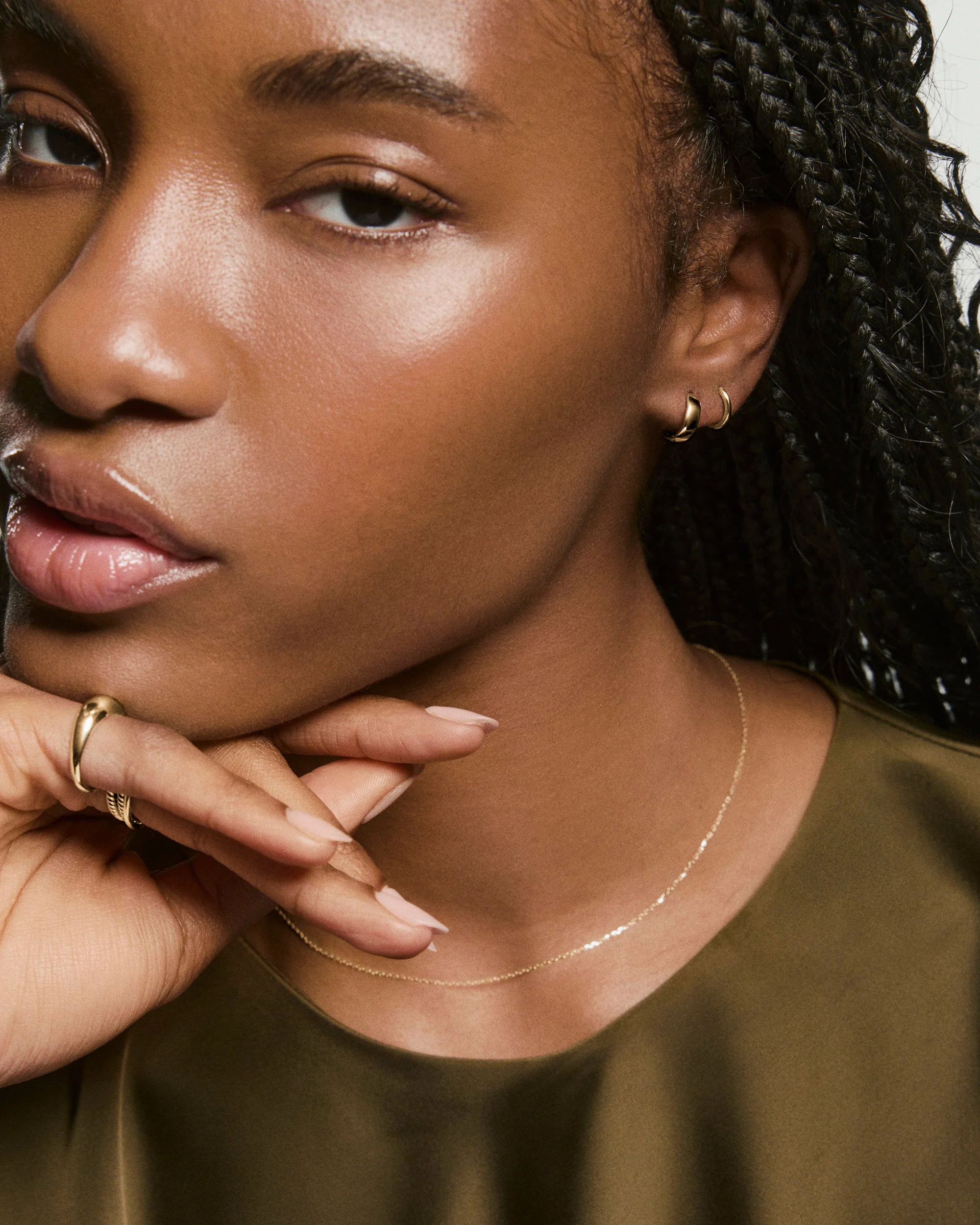 Bold Huggie Hoops - Image 19