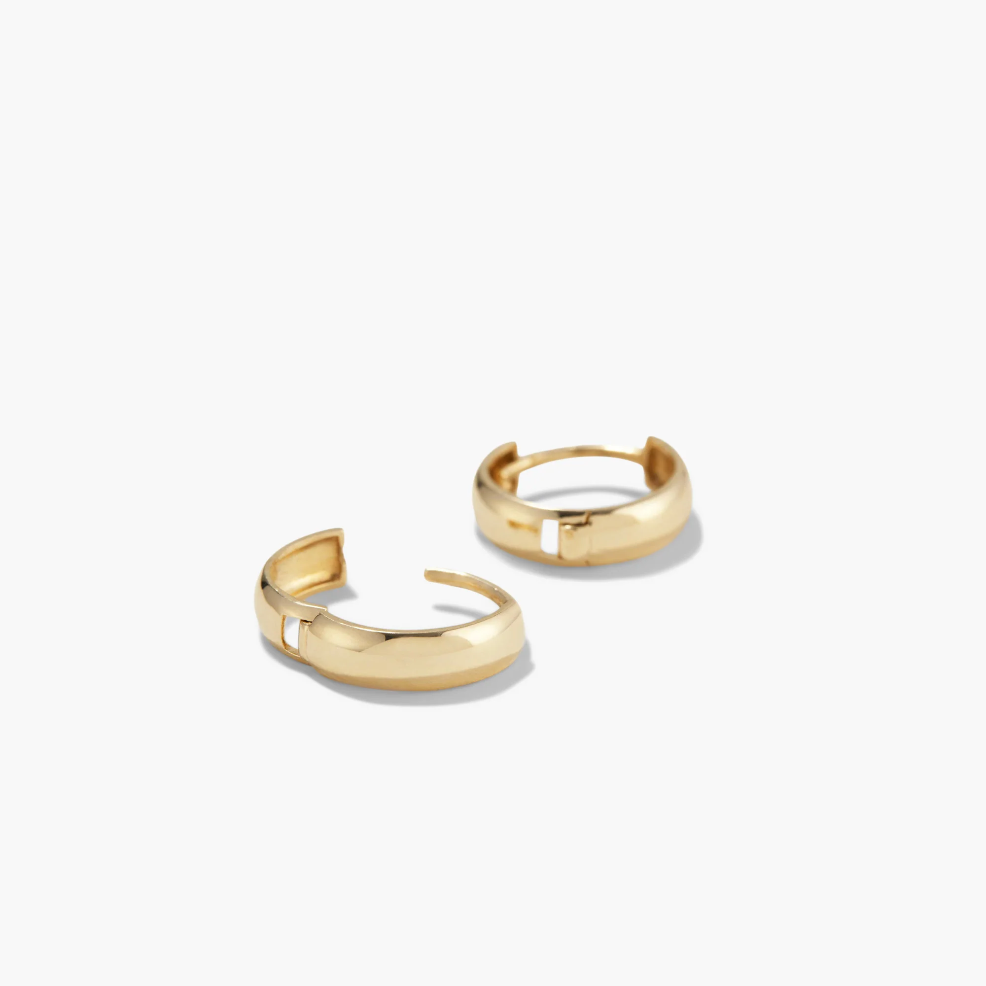 Bold Huggie Hoops - Image 3