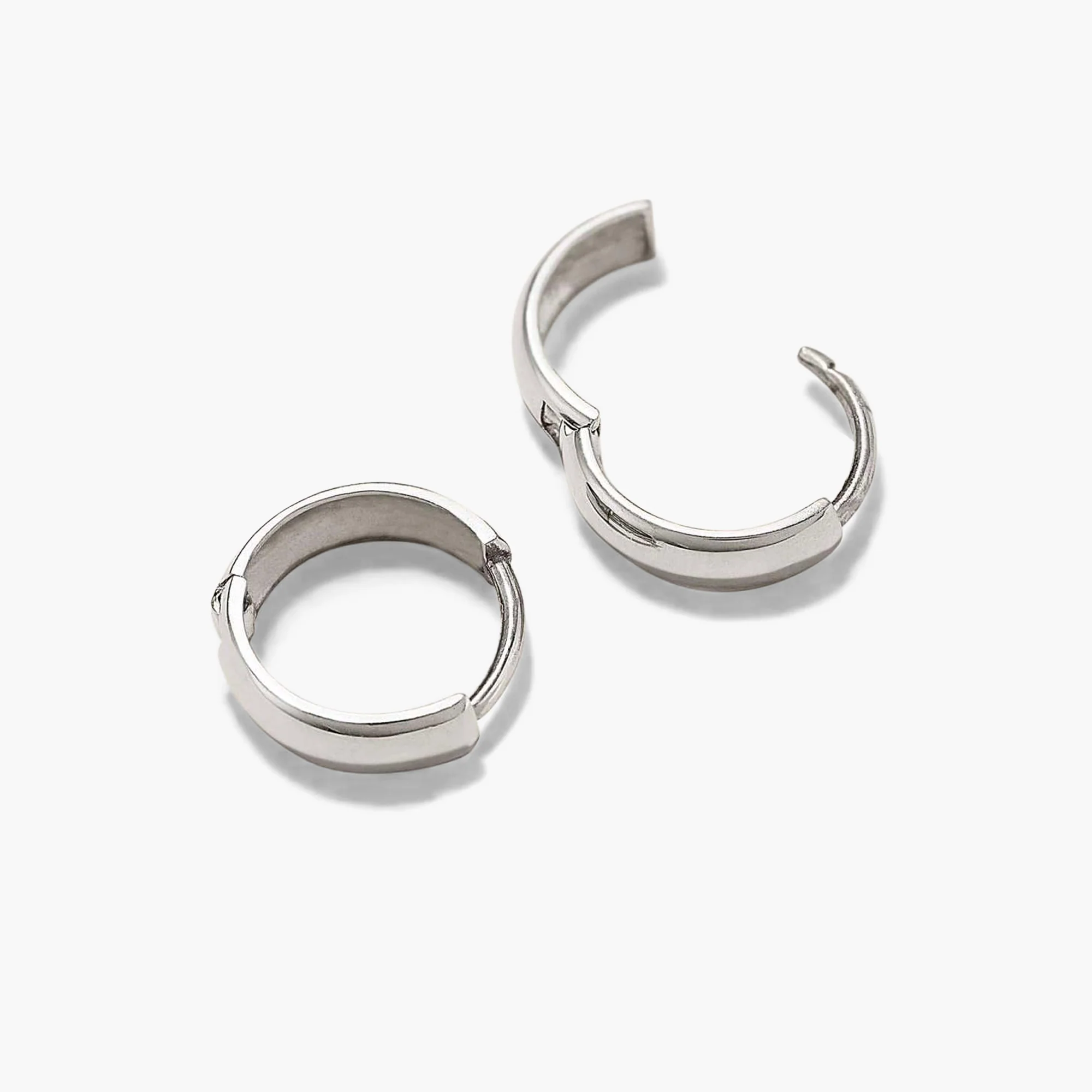 Bold Huggie Hoops - Image 6