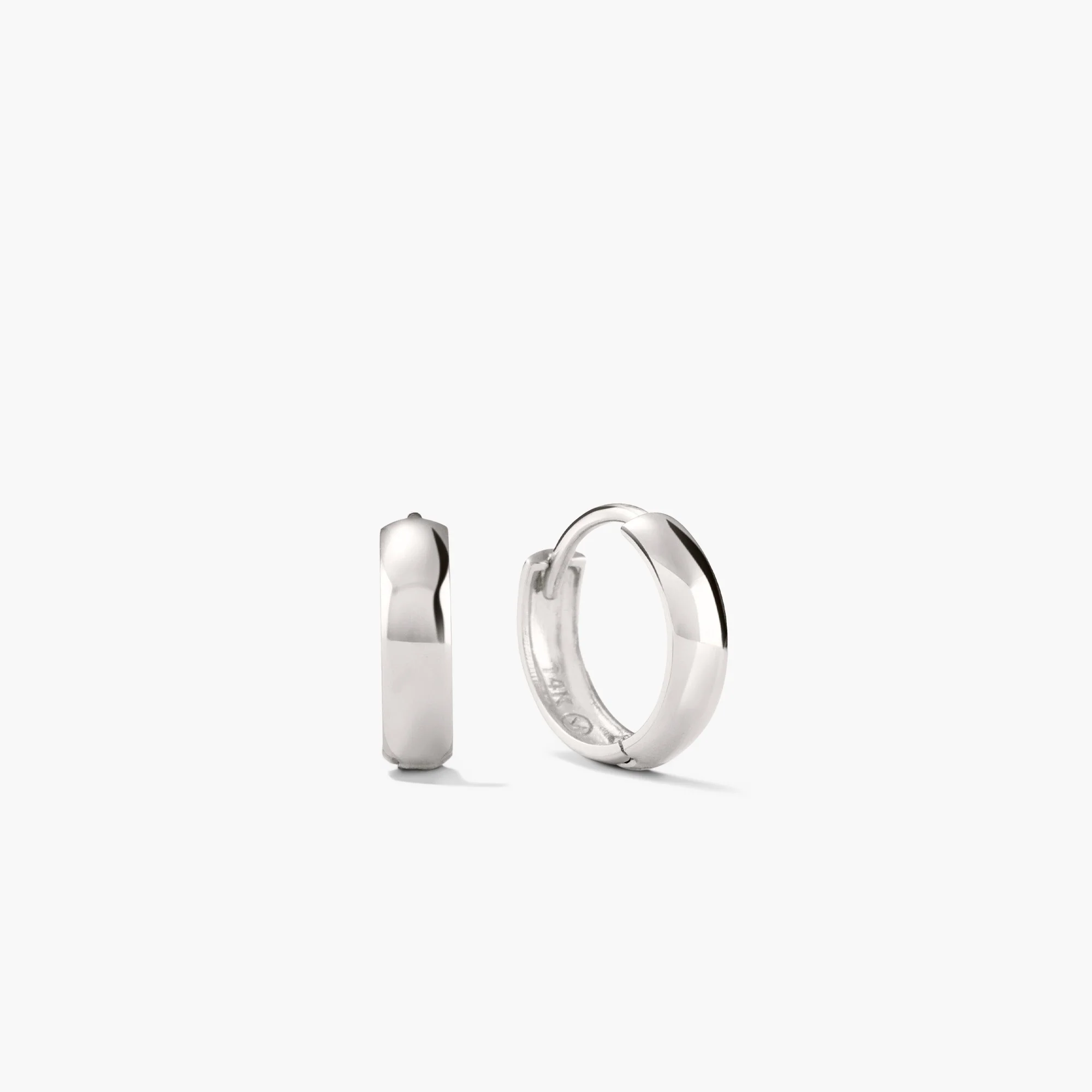 Bold Huggie Hoops - Image 8