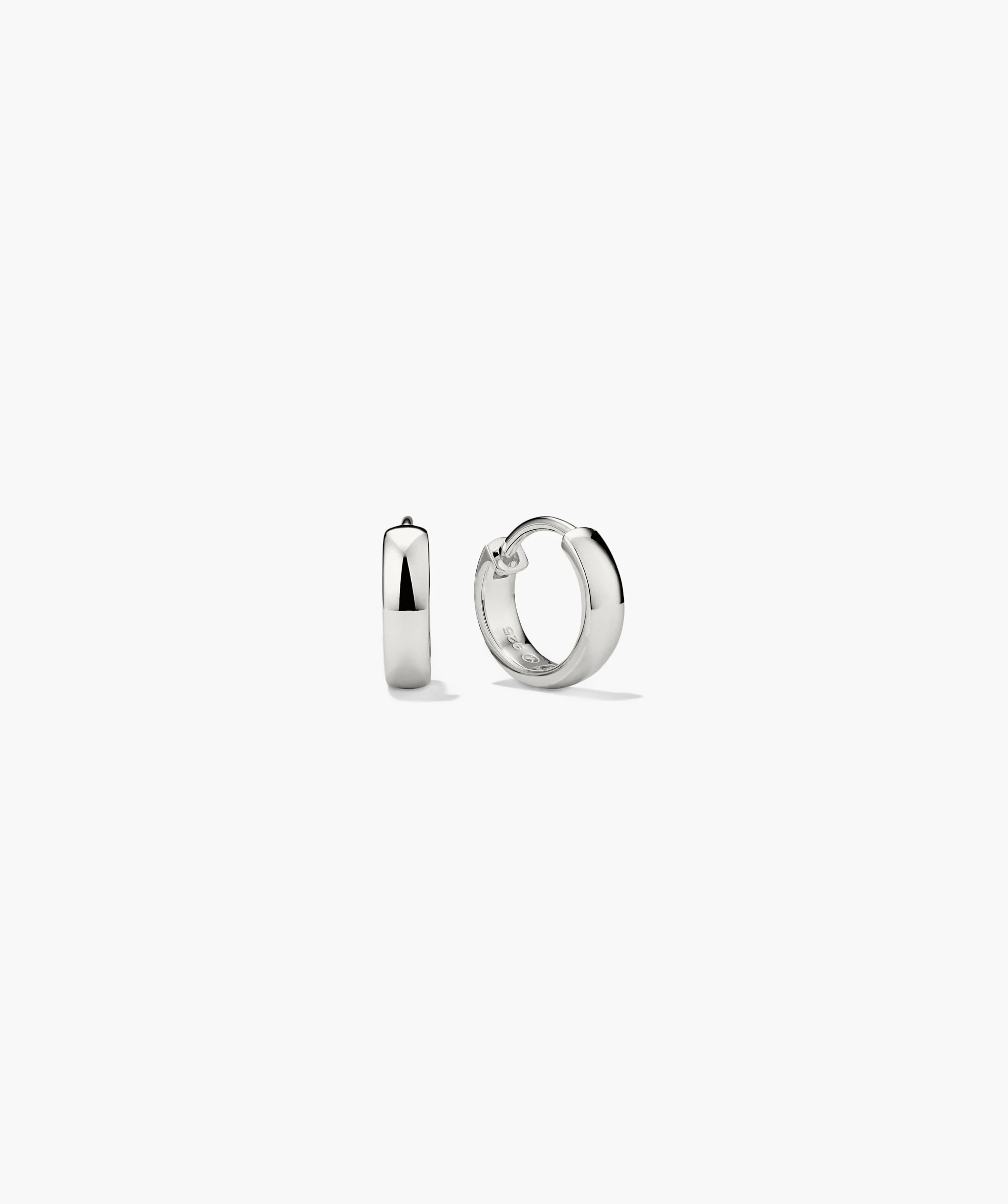 Bold Huggie Hoops - Image 9