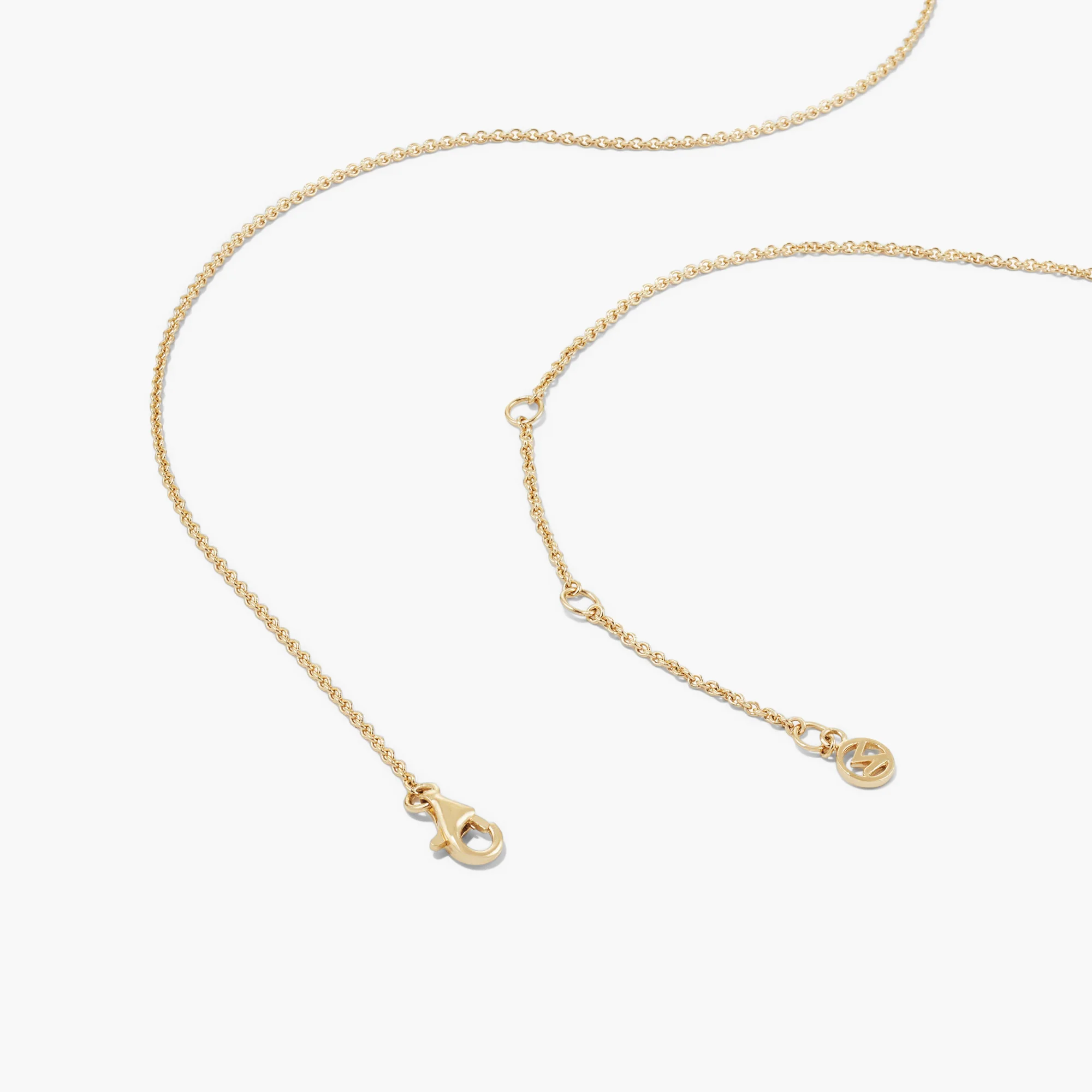 Bold Letter Pendant Necklace - Image 5