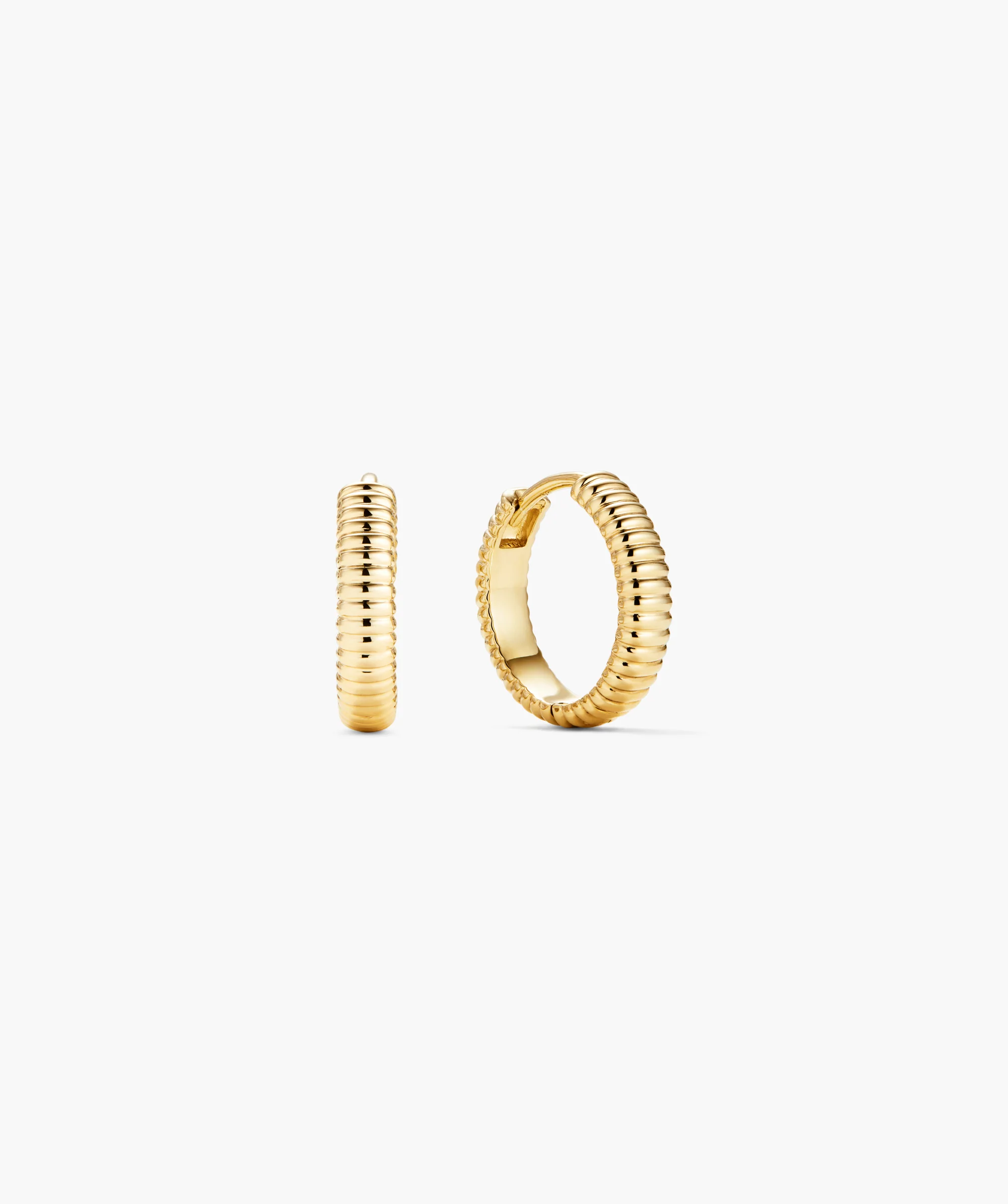 Charlotte Textured Hoops - Image 4