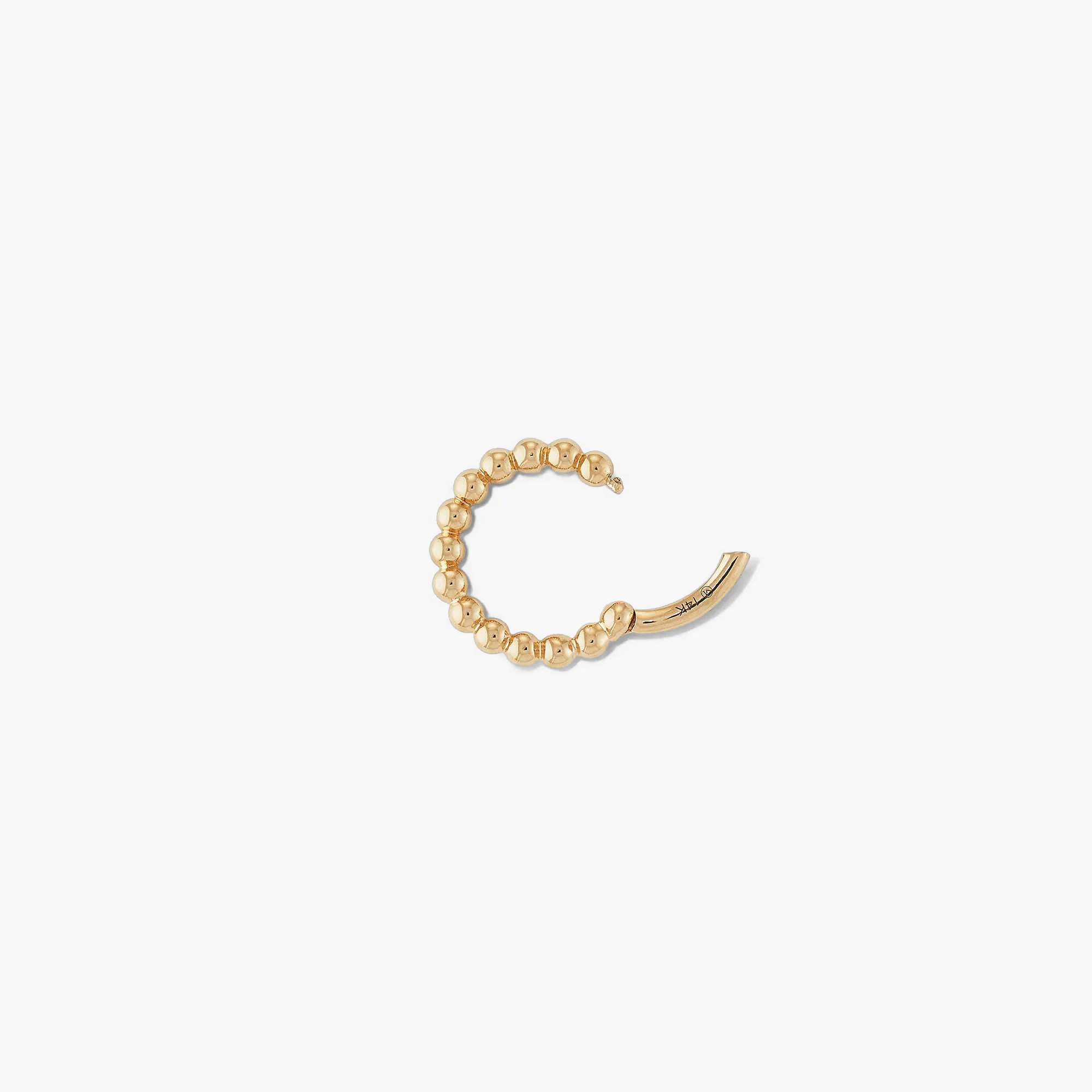 Cartilage Beaded Mini Hoop - Image 7