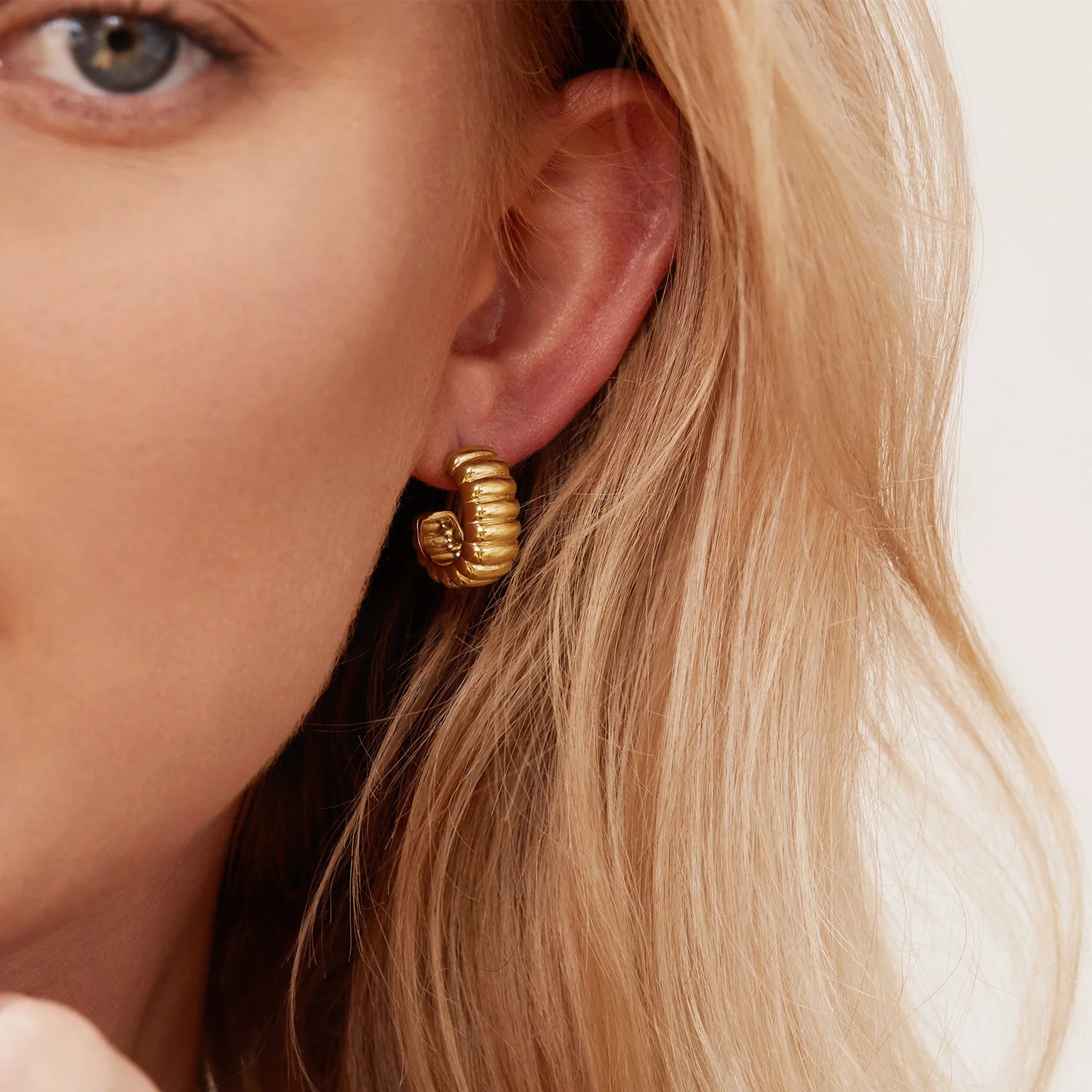 Charlotte Bold Hoops - Image 3