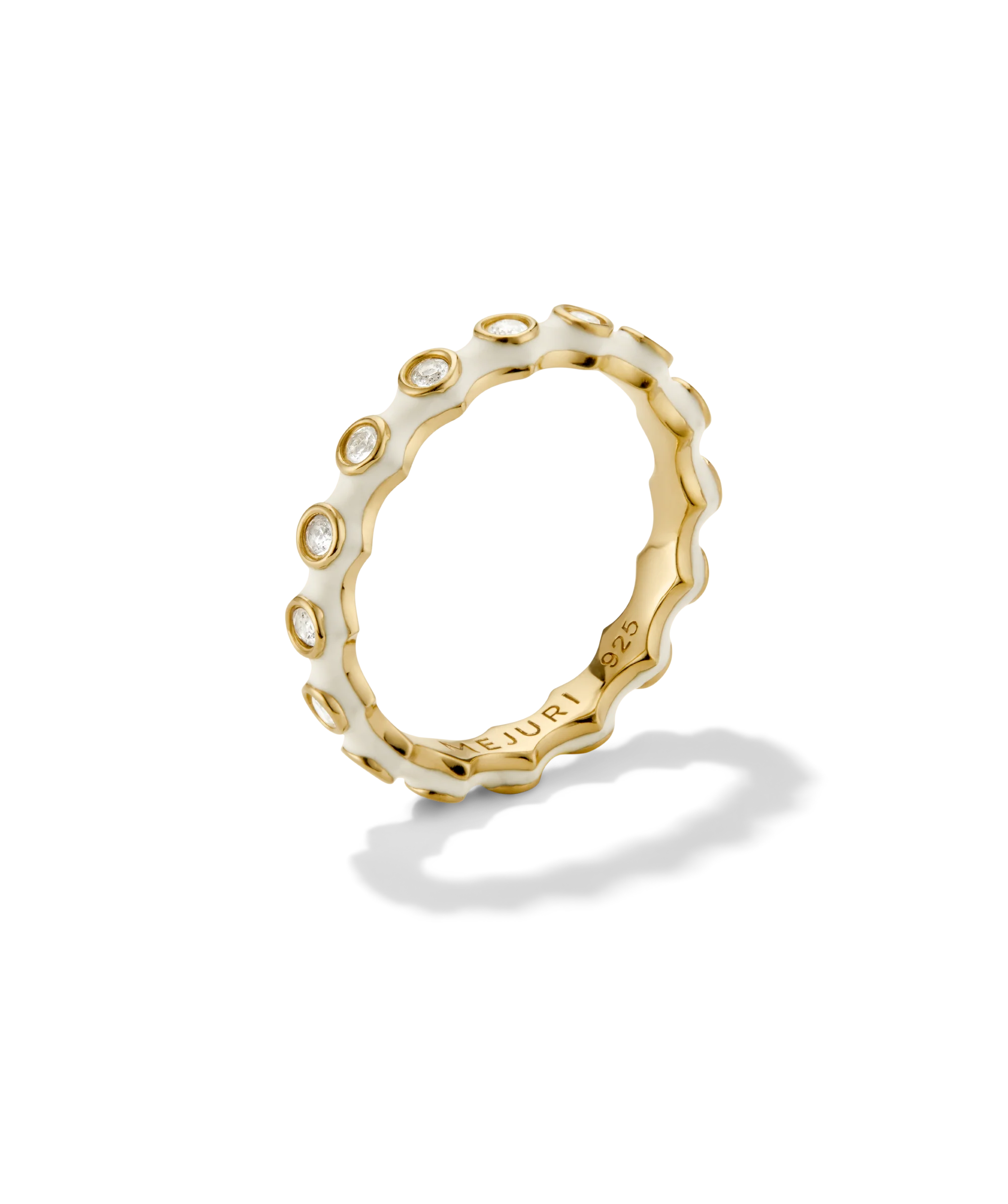 Enamel Charlotte Stacker Ring - Image 6