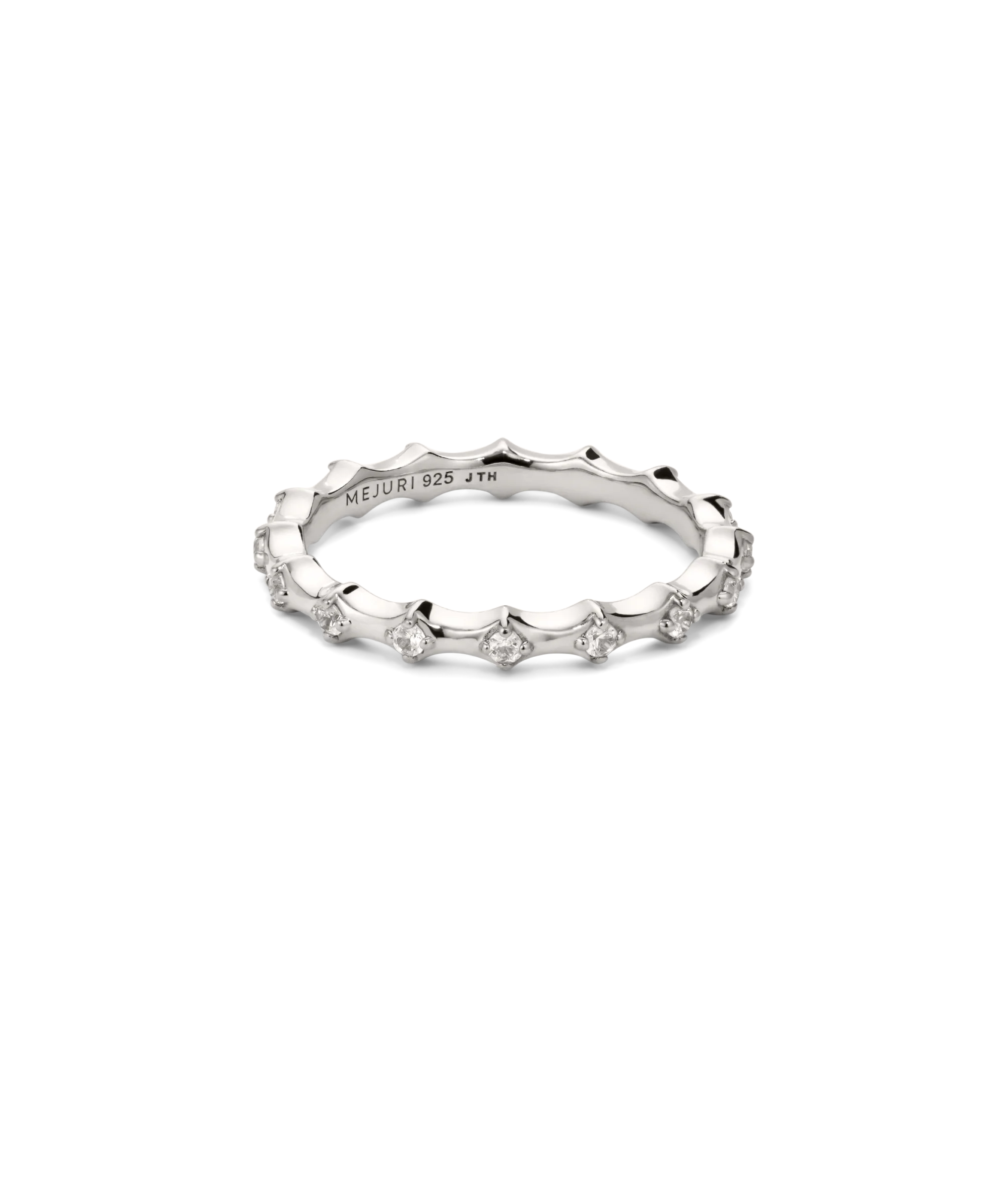 Charlotte Crest Stacker Ring - Image 11