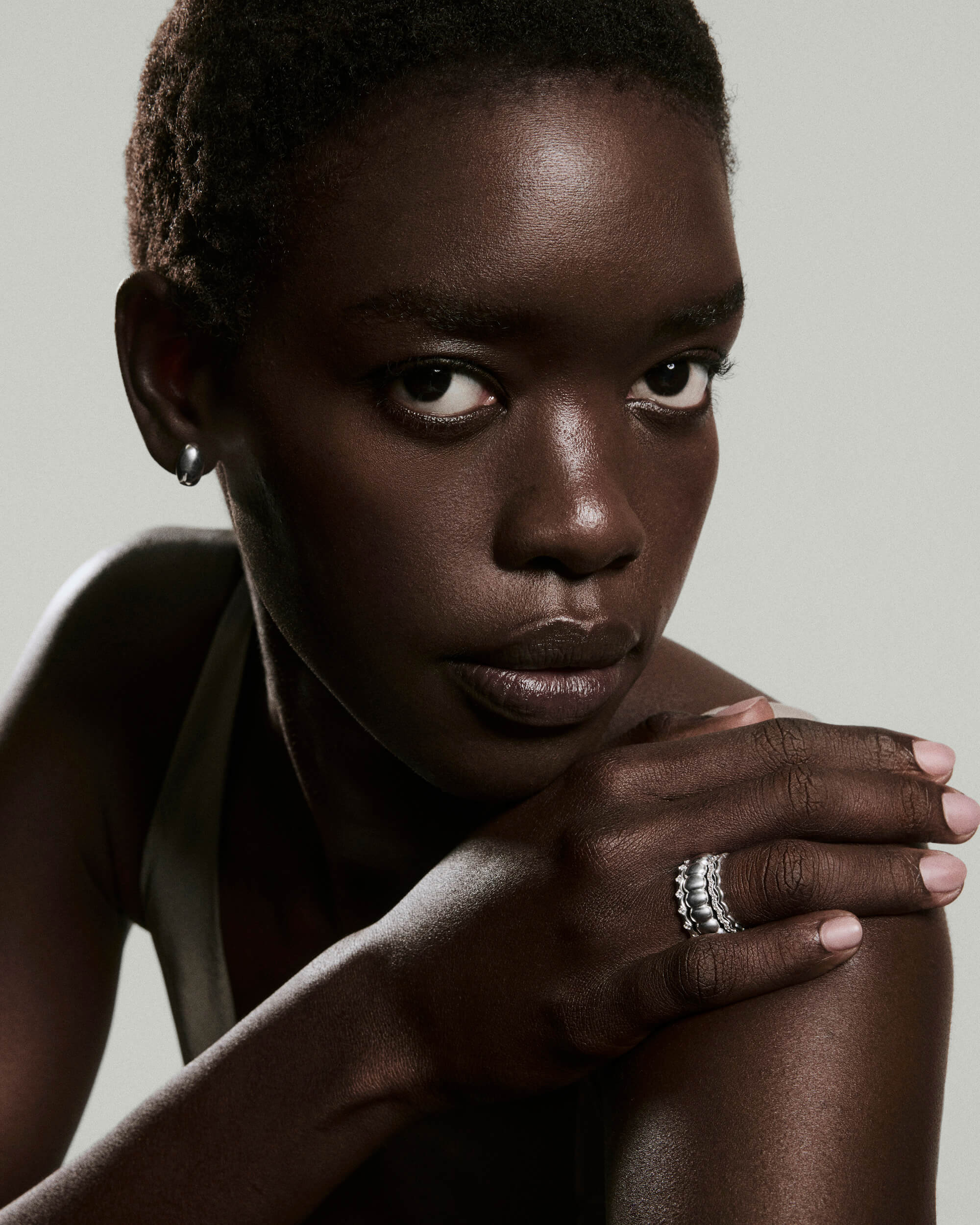 Charlotte Crest Stacker Ring - Image 3