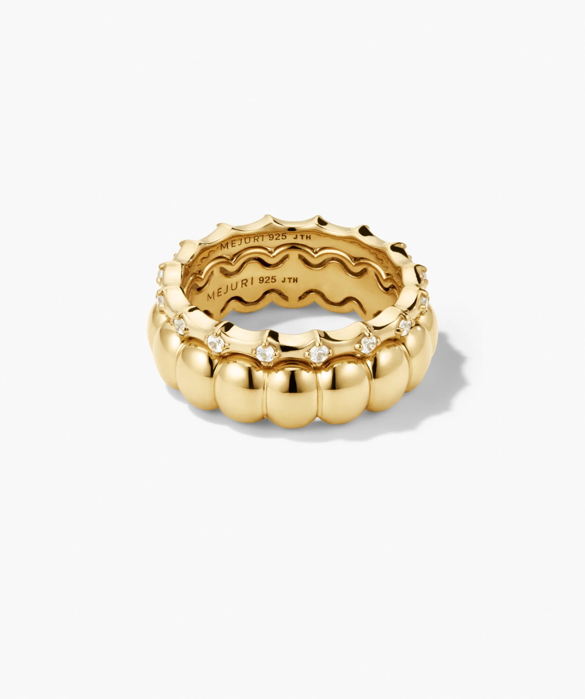 Charlotte Crest Stacker Ring - Image 8