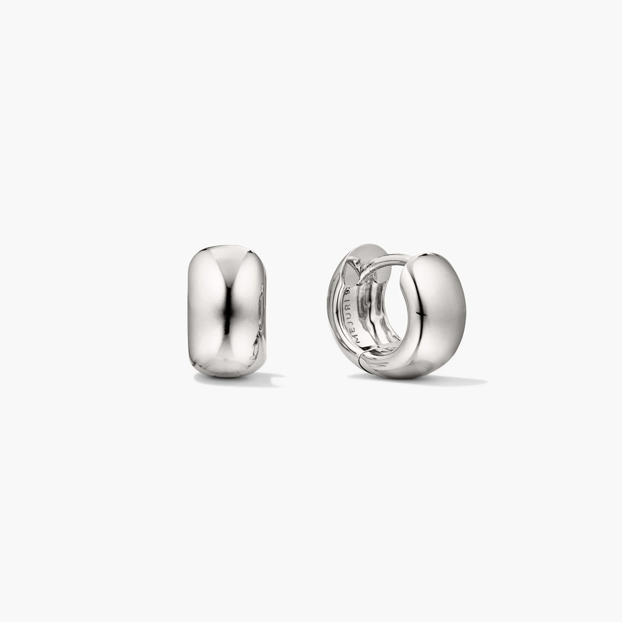 Chunky Huggie Hoops - Image 6