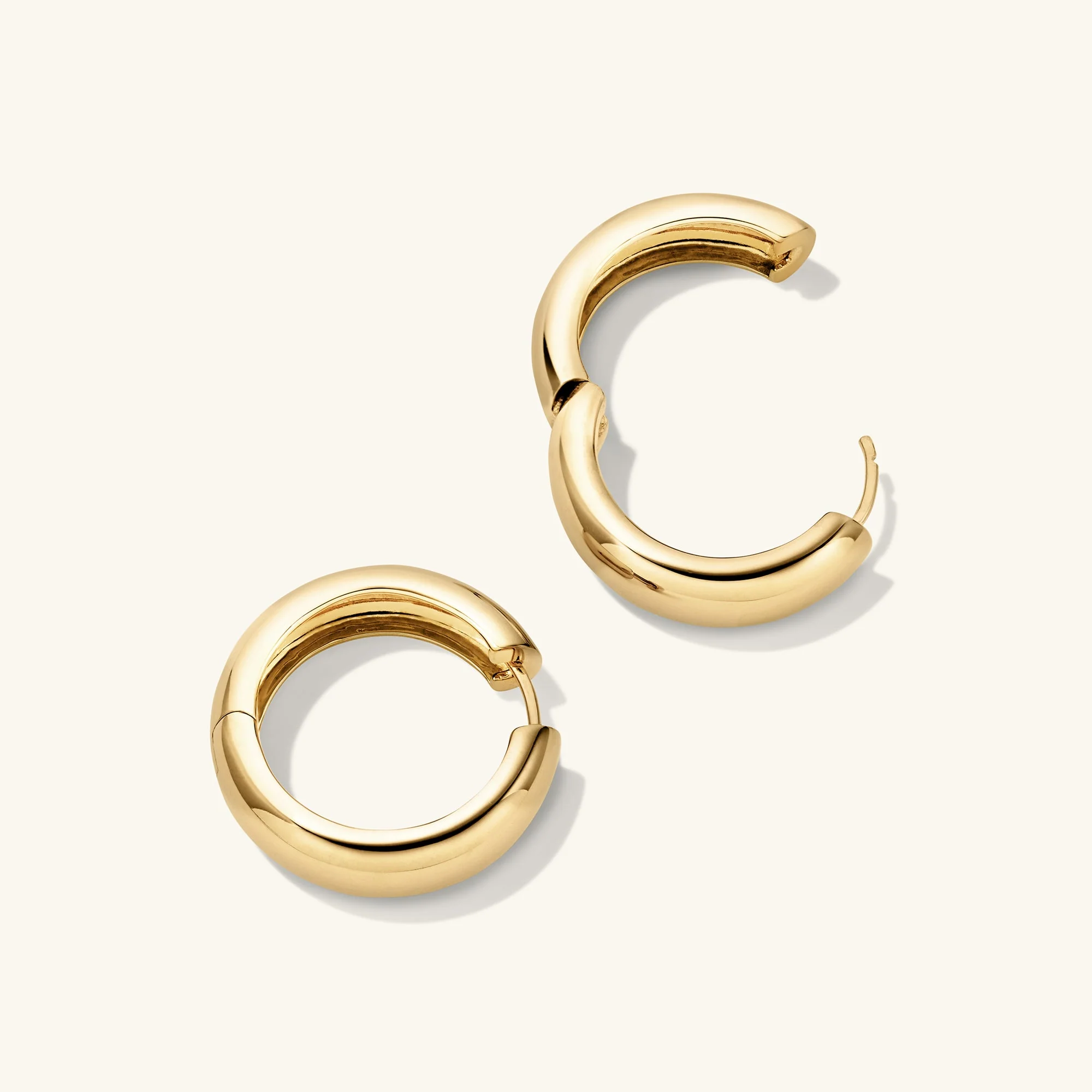 Chunky Large Hoops - Image 7