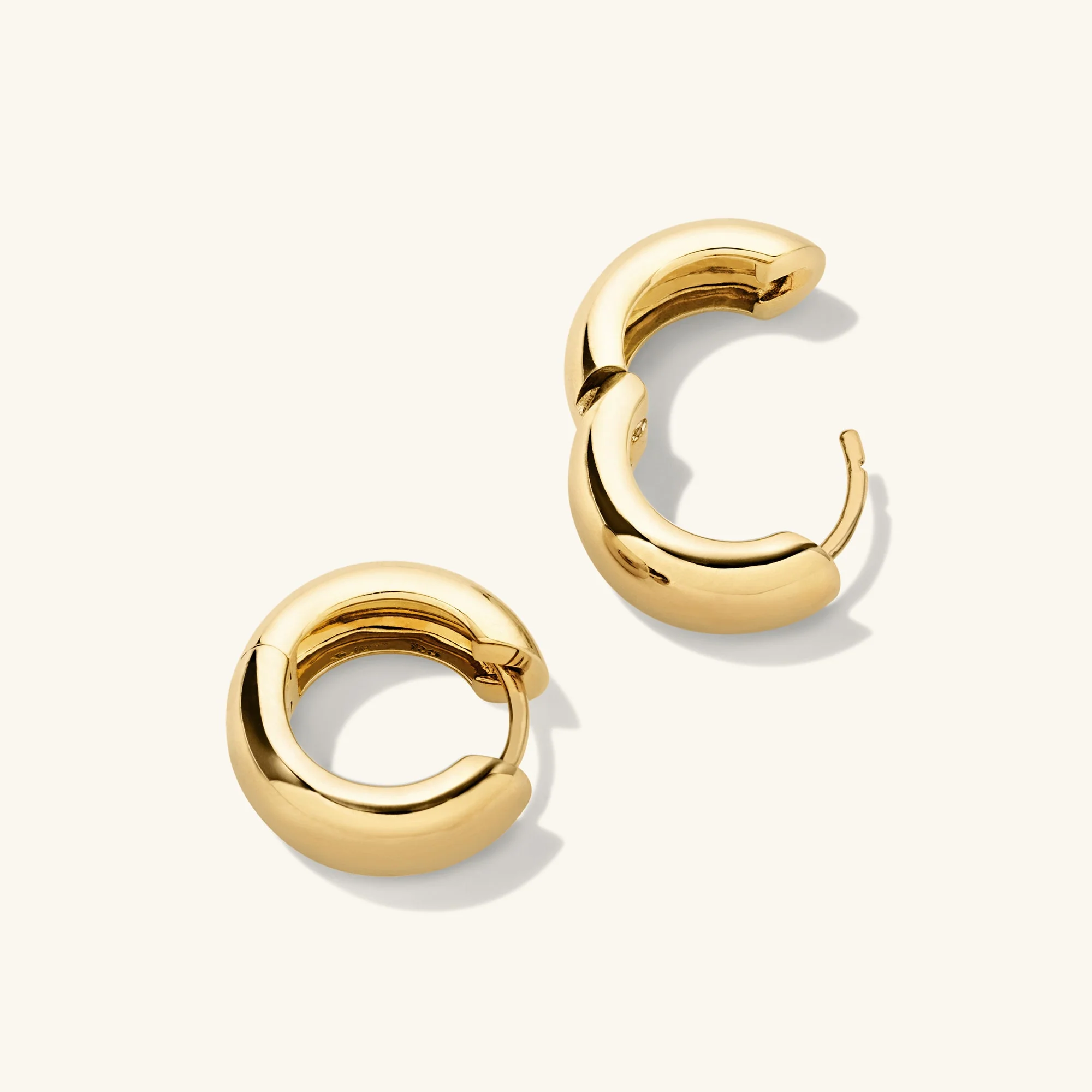 Chunky Medium Hoops - Image 8
