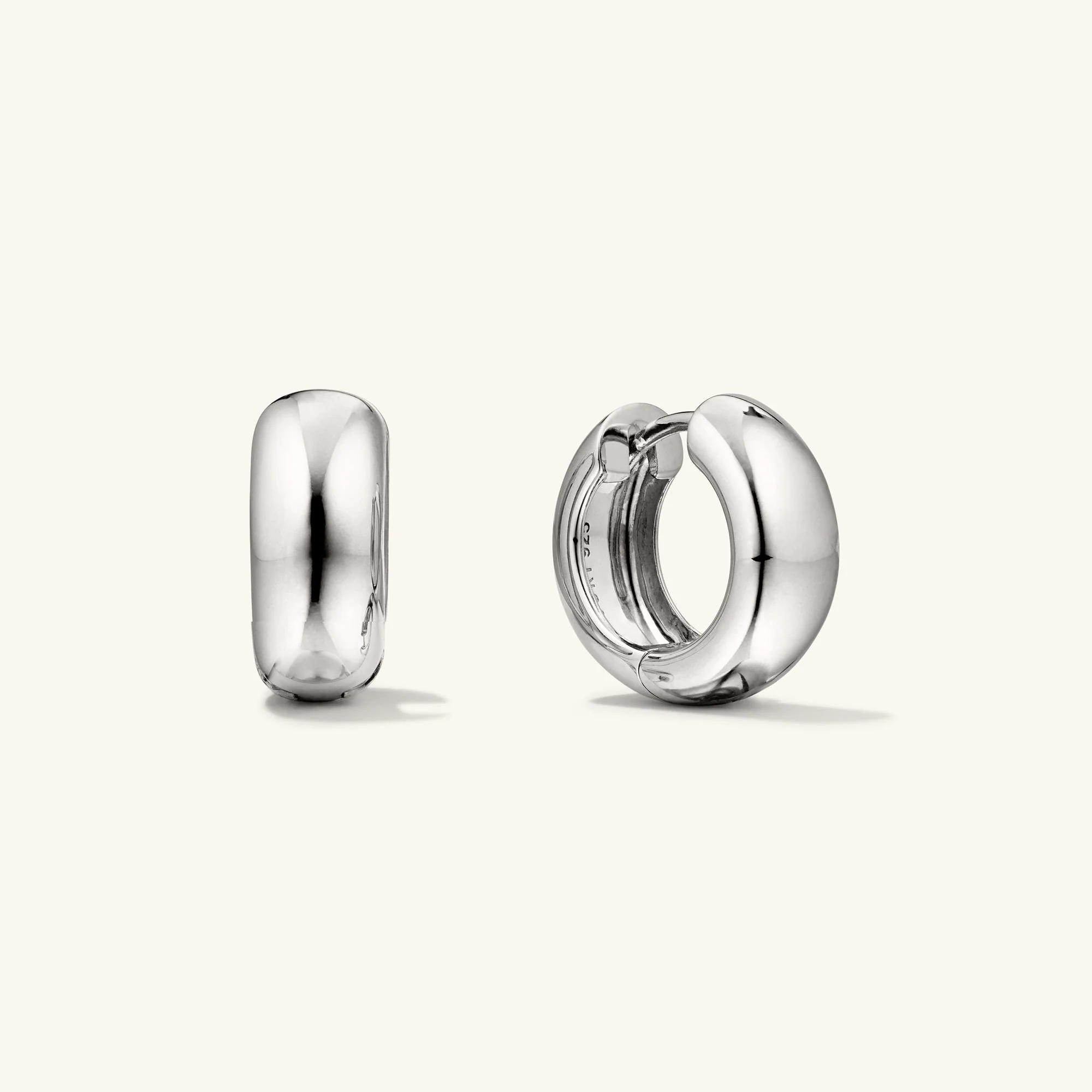 Chunky Medium Hoops - Image 9