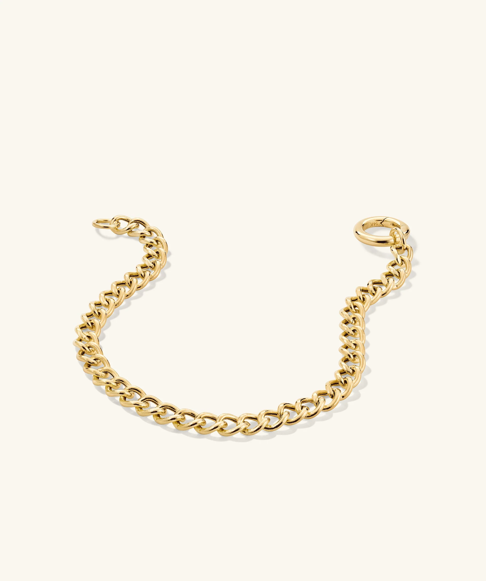 Curb Chain Charm Bracelet - Image 5