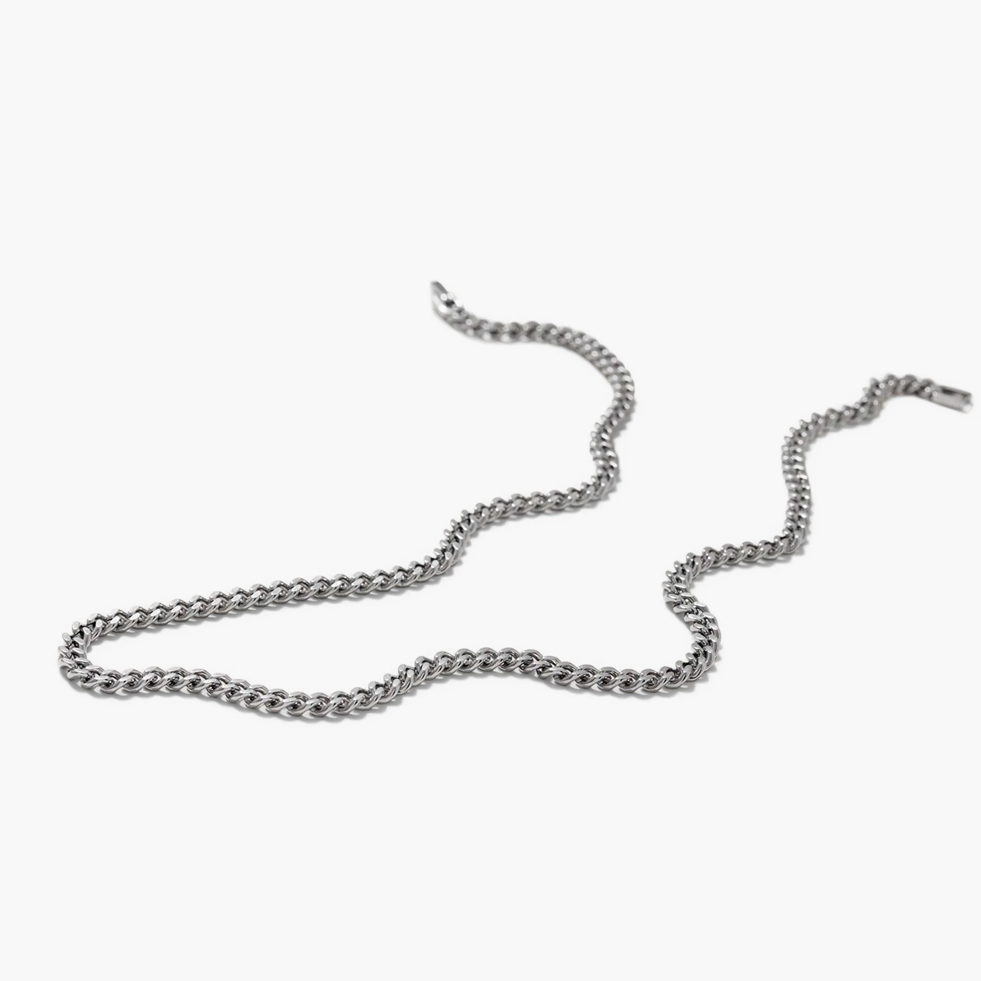 5mm Curb Chain Necklace - Image 10