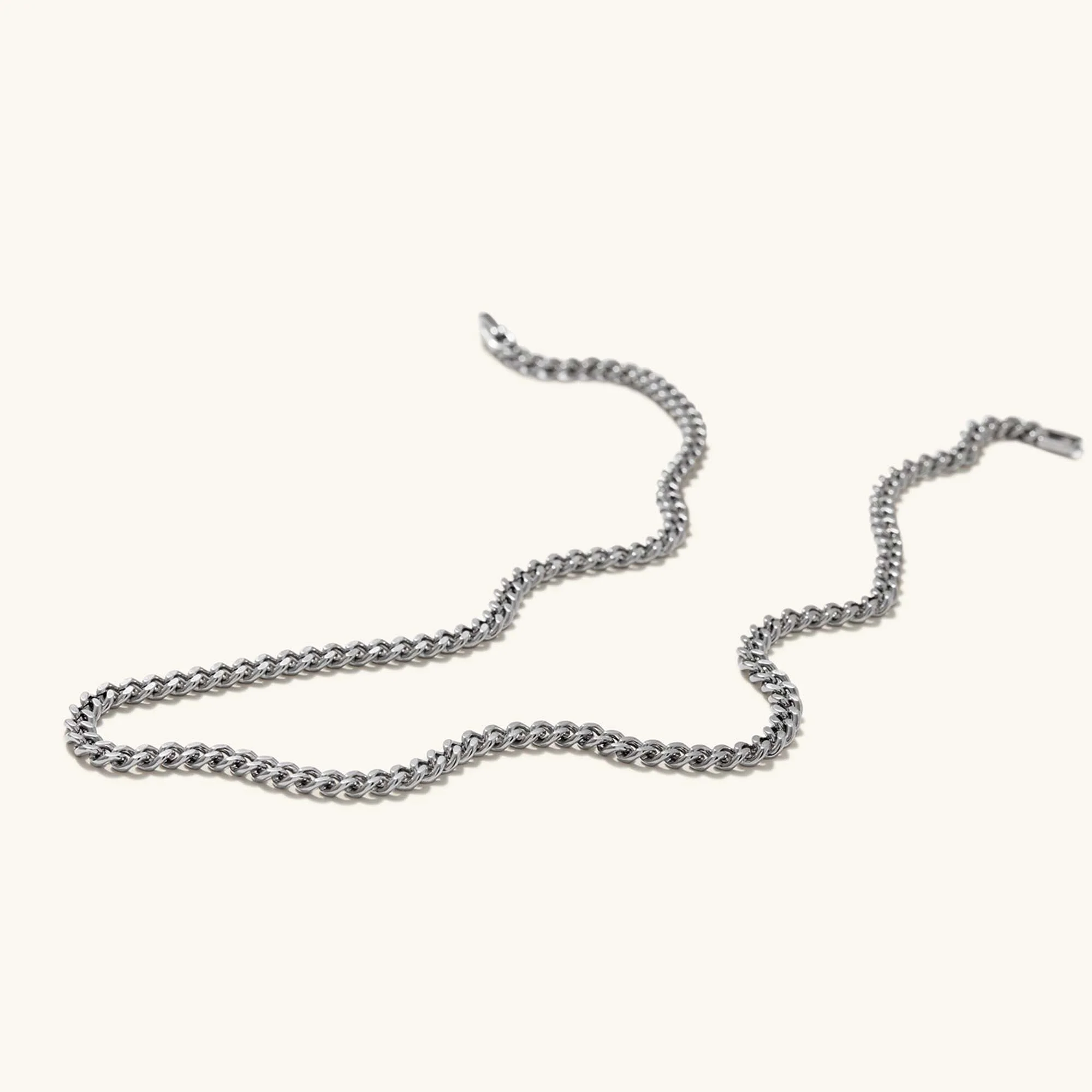 5mm Curb Chain Necklace - Image 16
