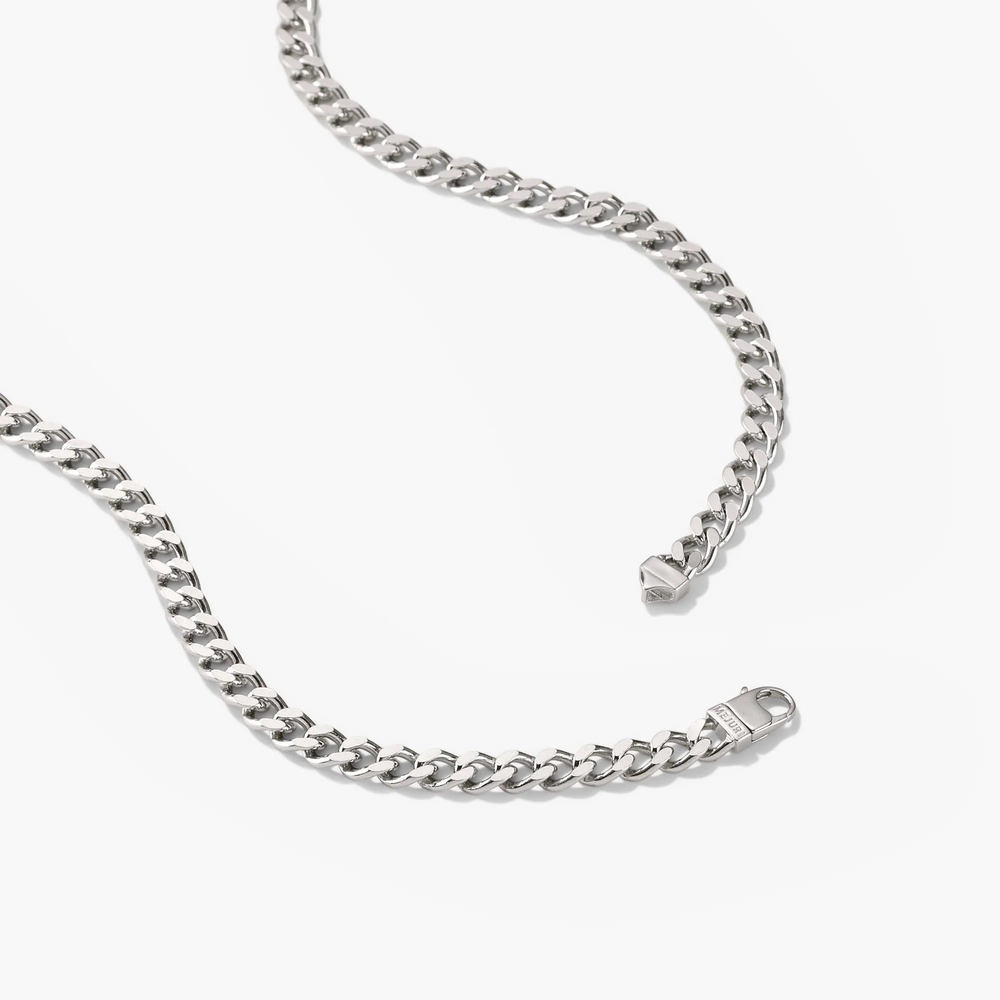 5mm Curb Chain Necklace - Image 7